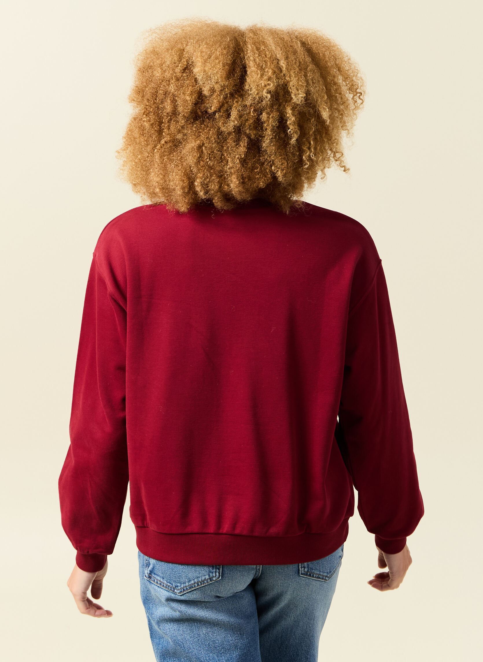 Sweatshirts EASYSWEAF femme rouge Bonobo Sweatshirts EASYSWEAF femme rouge RHUBARB