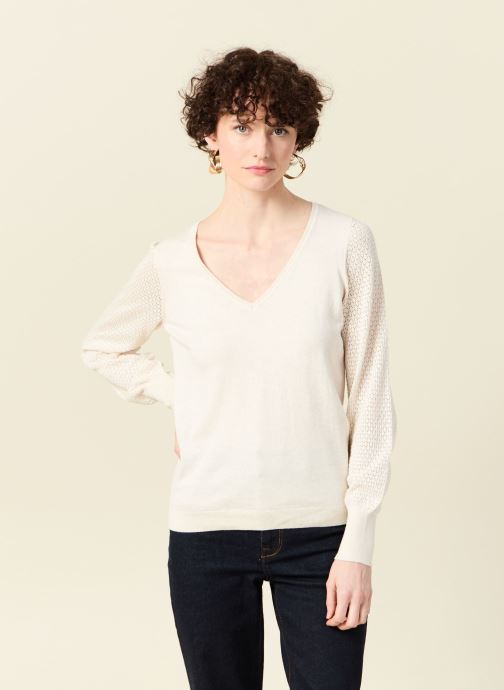 Bonobo Pulls PULVUGOF femme blanc