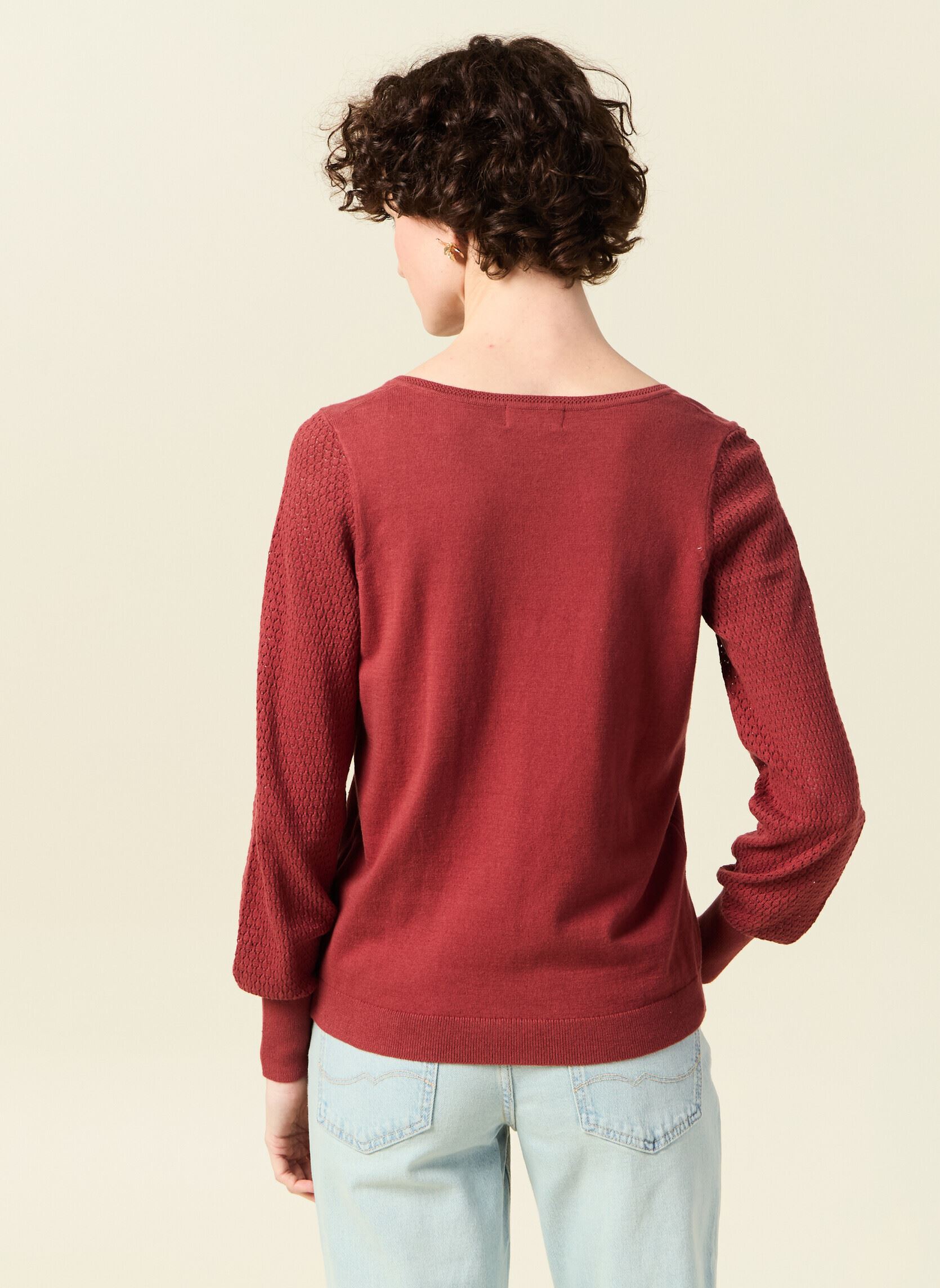 Truien PULVUGOF dames roze Bonobo Truien PULVUGOF dames roze MARSALA