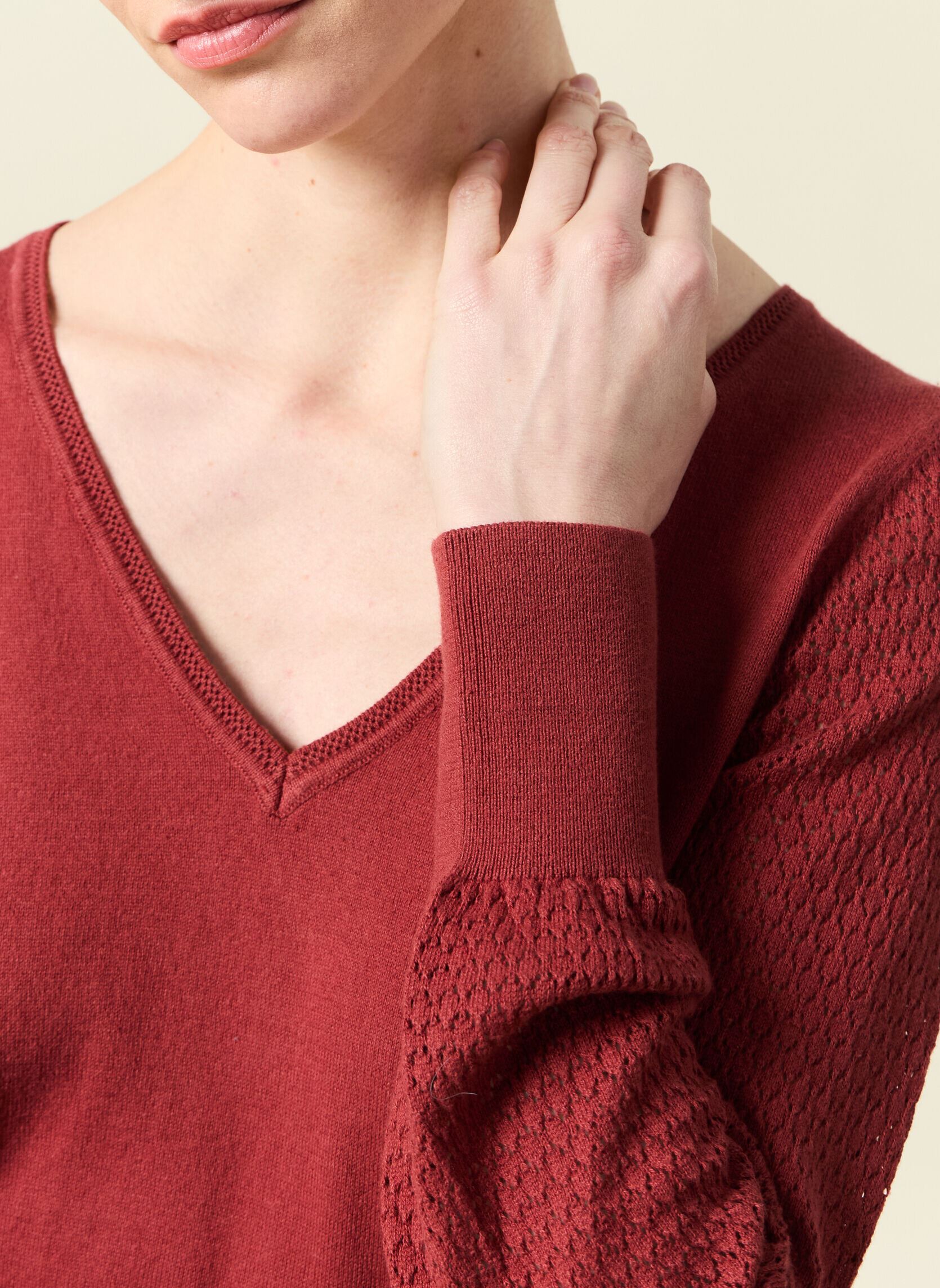 Truien PULVUGOF dames roze Bonobo Truien PULVUGOF dames roze MARSALA