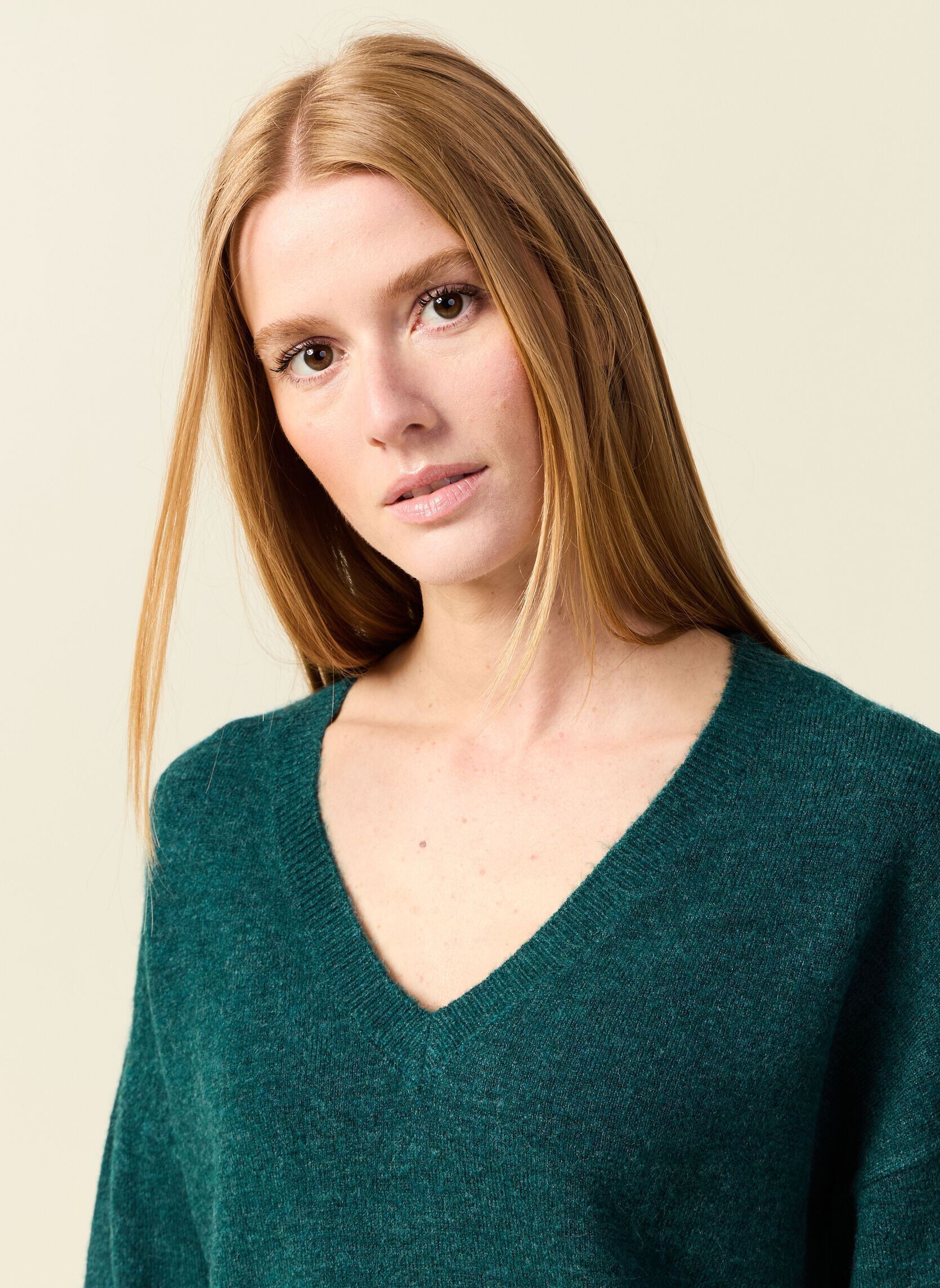 Pulls KRIREVERF femme vert Bonobo Pulls KRIREVERF femme vert PONDEROSA PINE