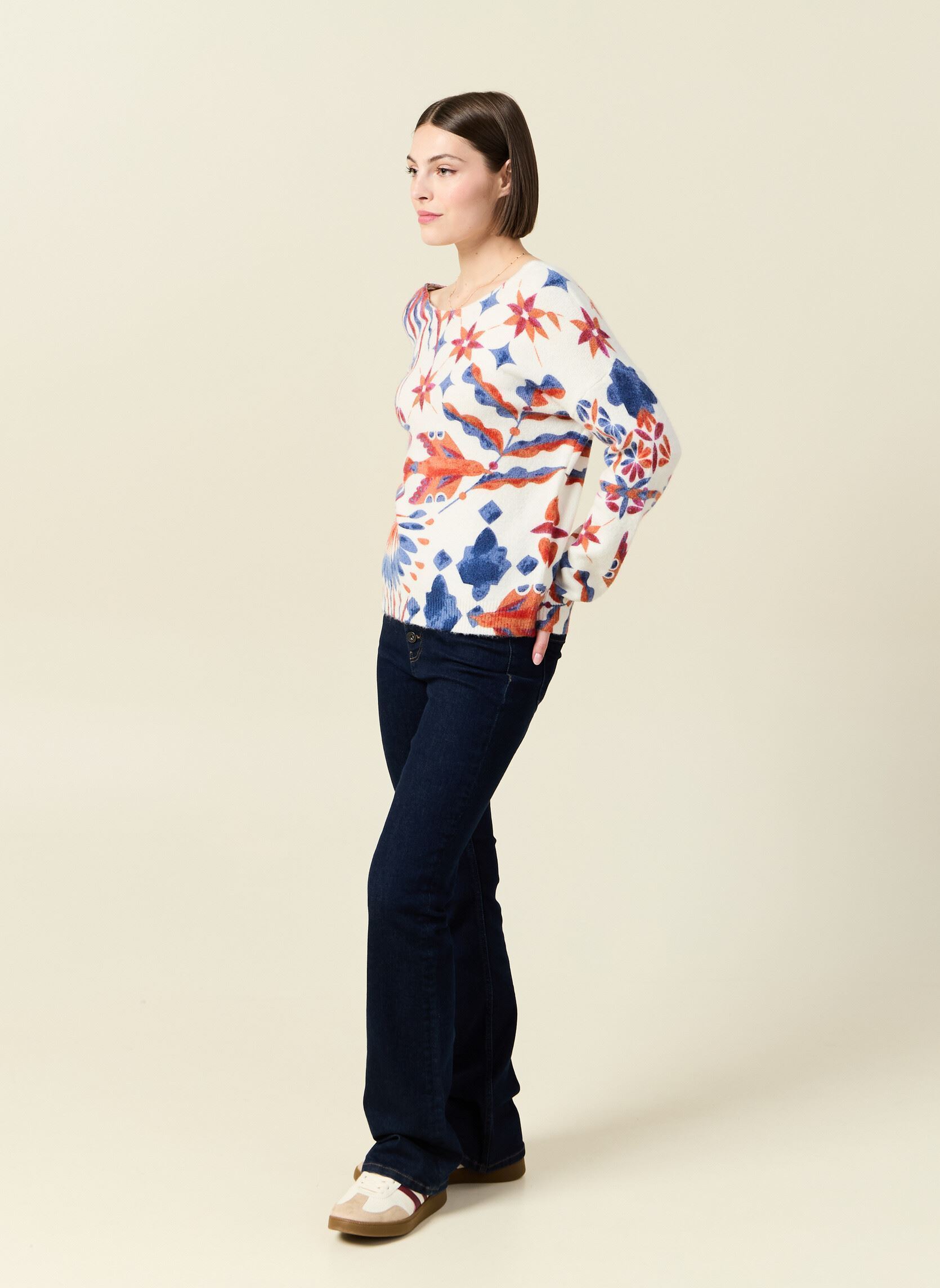 Pulls ISOPULF femme blanc Bonobo Pulls ISOPULF femme blanc CLOUD DANCER