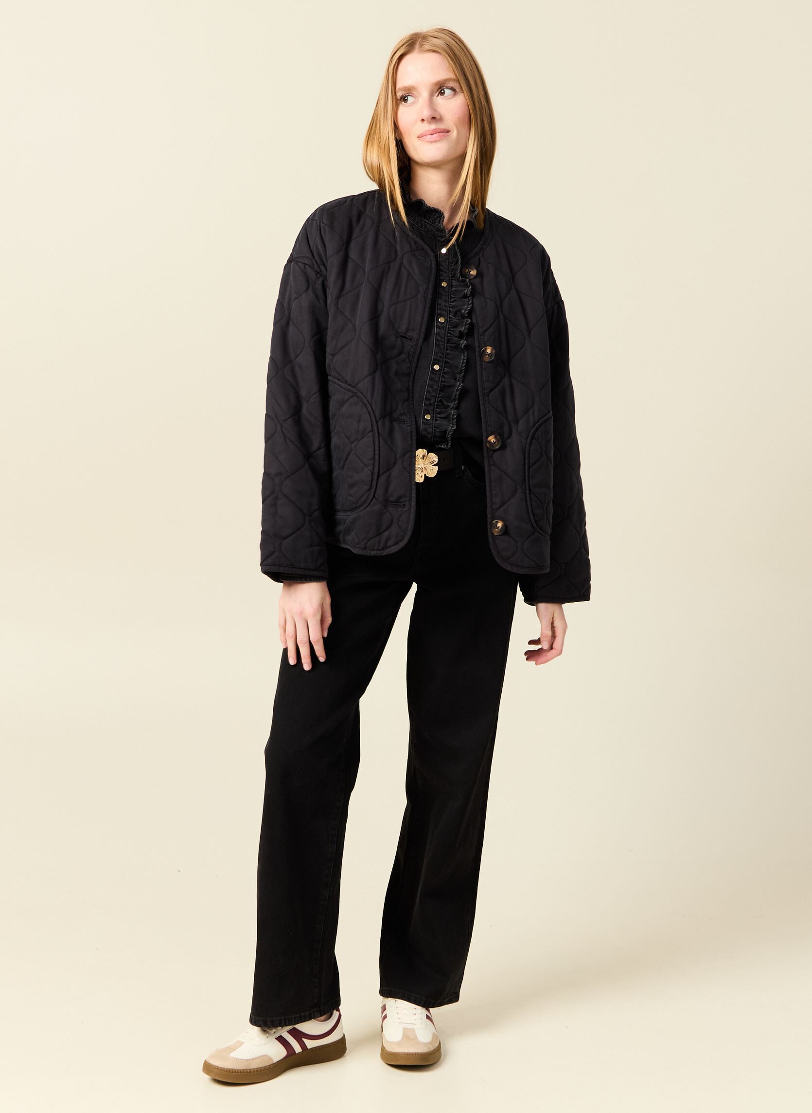 Jacken LOUISA2F damen grau Bonobo Jacken LOUISA2F damen grau OBSIDIAN