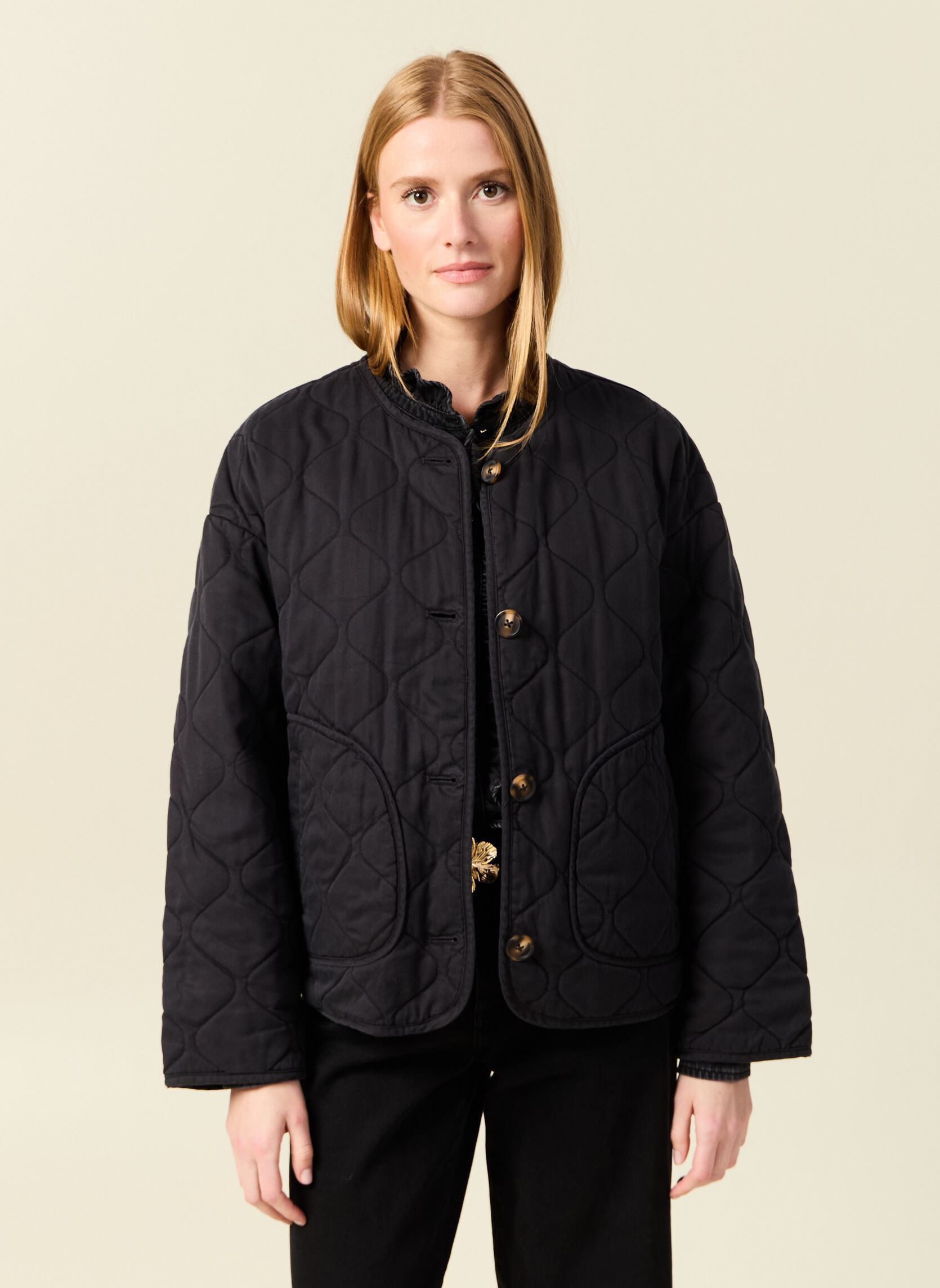 Jacken LOUISA2F damen grau Bonobo Jacken LOUISA2F damen grau OBSIDIAN
