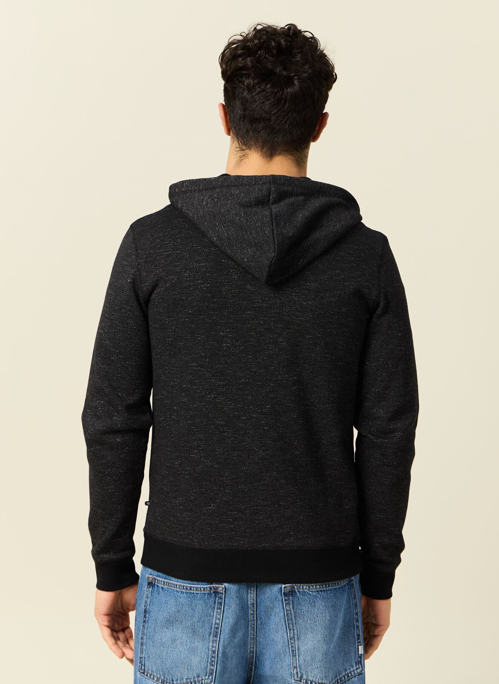Sweats zippés ESSZIFILNEWH homme noir Bonobo Sweats zippés ESSZIFILNEWH homme noir BLACK BEAUTY