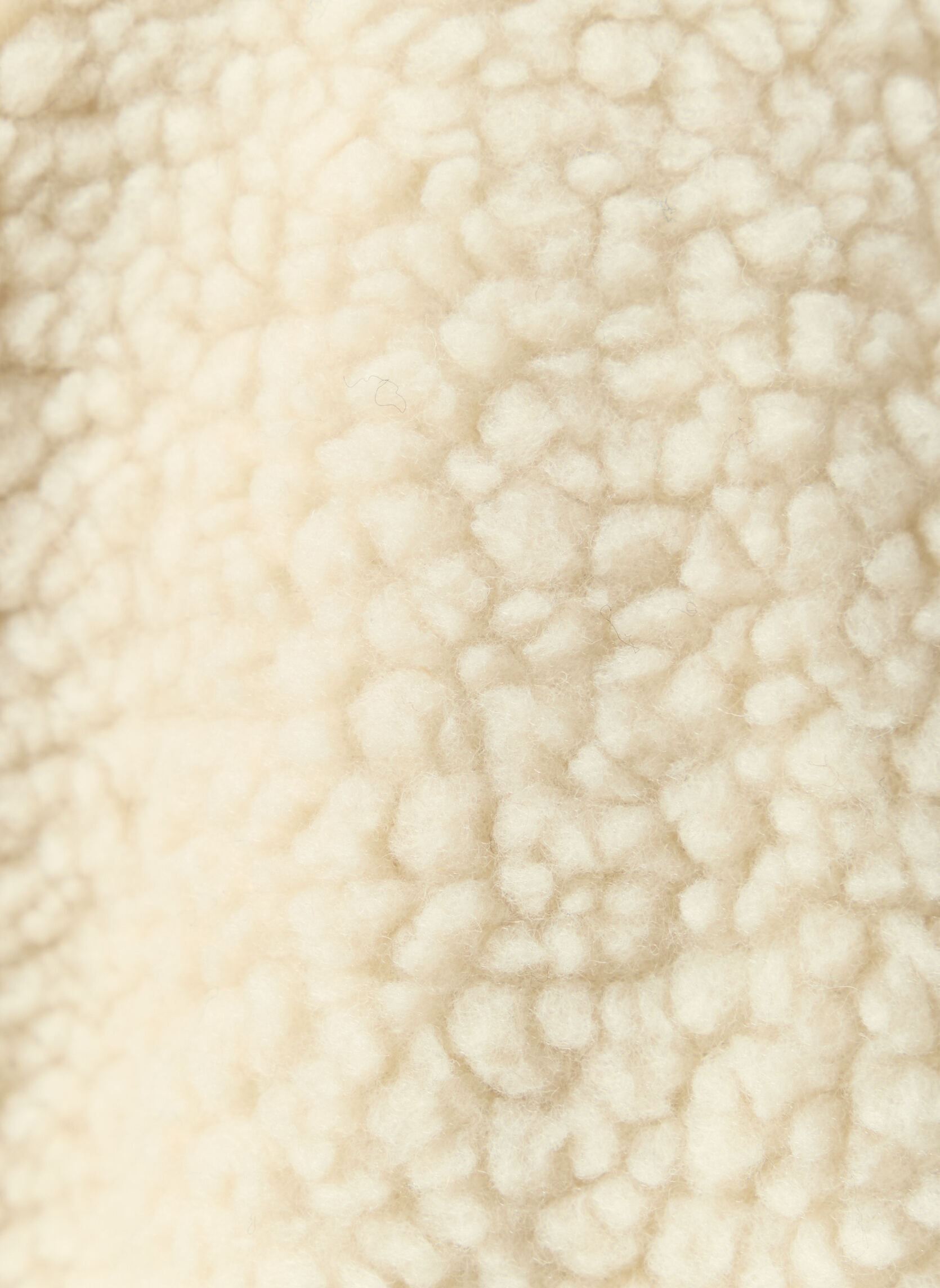 Vesten SHERPCOLORH heren beige Bonobo Vesten SHERPCOLORH heren beige OATMEAL