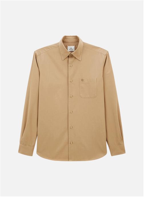 Serge Blanco Chemises Charles homme beige