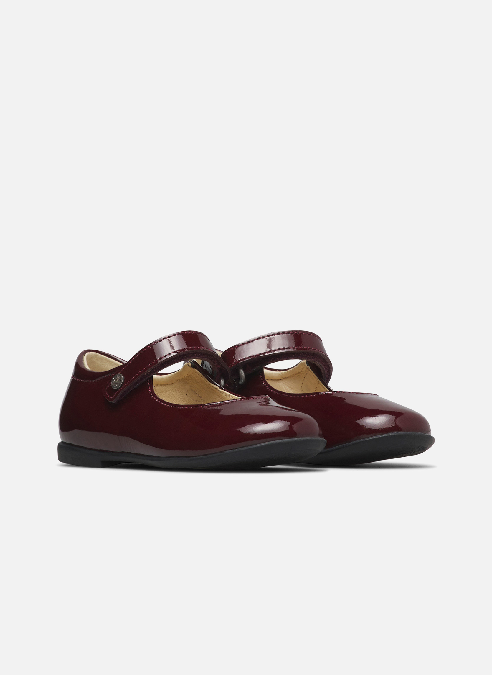Ballerines Ballerines DARLING Bordeaux- fille rouge Naturino Ballerines Ballerines DARLING Bordeaux- fille rouge Rouge foncé