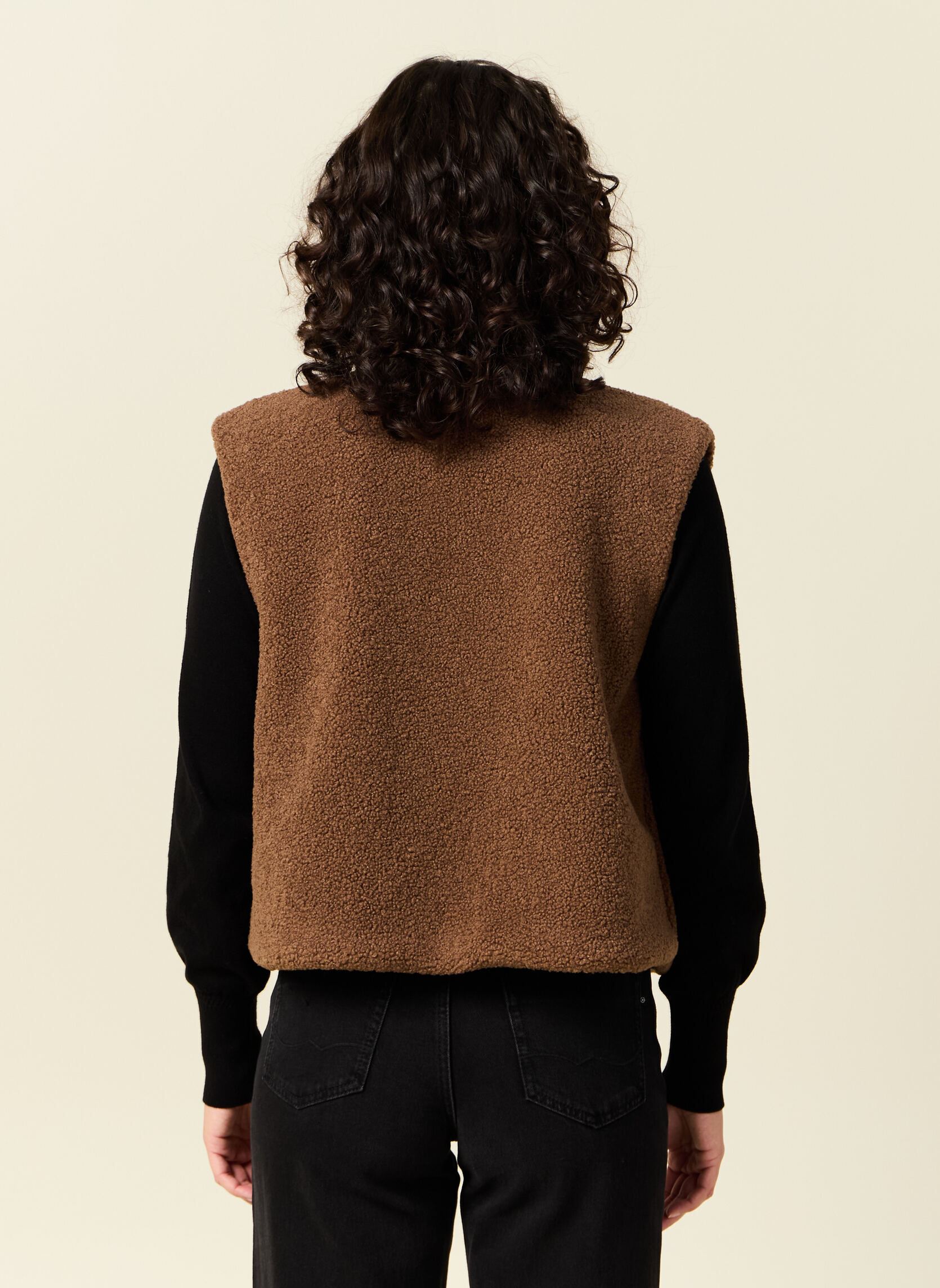 Gilets NEOGILF femme marron Bonobo Gilets NEOGILF femme marron LEO-TRICOLORE-BR