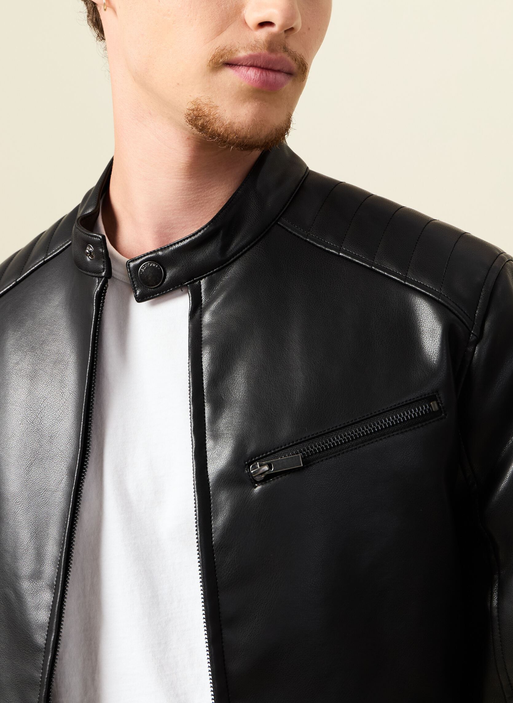 Lederjacken BLACKMOTOH herren schwarz Bonobo Lederjacken BLACKMOTOH herren schwarz BLACK BEAUTY