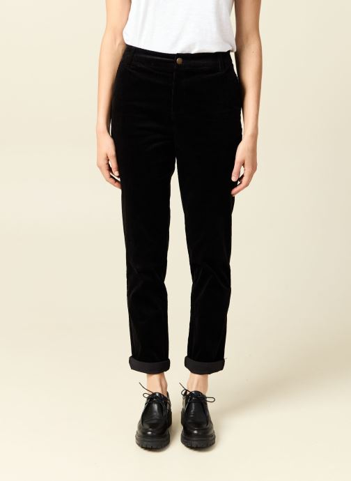Bonobo Chino broeken VELOUCHINO#F dames zwart