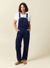 Salopettes CAIRE-VELVET femme bleu Bonobo Salopettes CAIRE-VELVET femme bleu OCEAN CAVERN