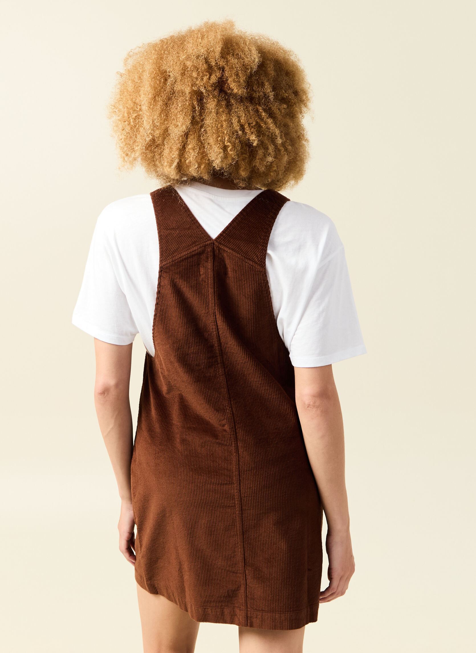 Kleider VEROVELOUC#F damen braun Bonobo Kleider VEROVELOUC#F damen braun CAPPUCCINO
