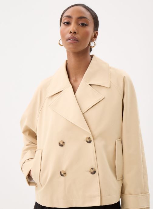 Georgia Rose Trench-coats TRENCH-COURT3 femme beige