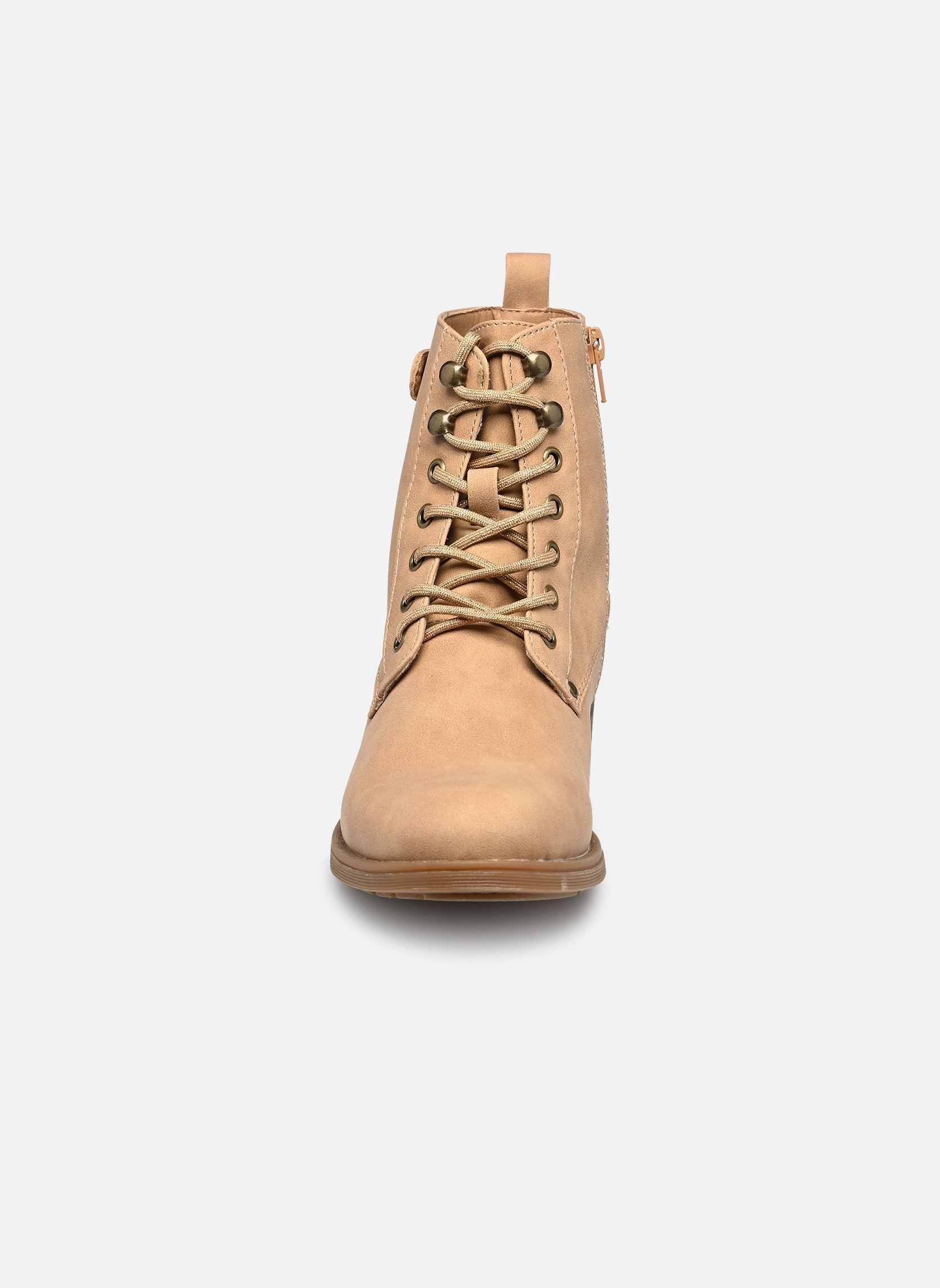 Veterlaarsjes JODINEWF dames beige MADE BY Veterlaarsjes JODINEWF dames beige BEIGE