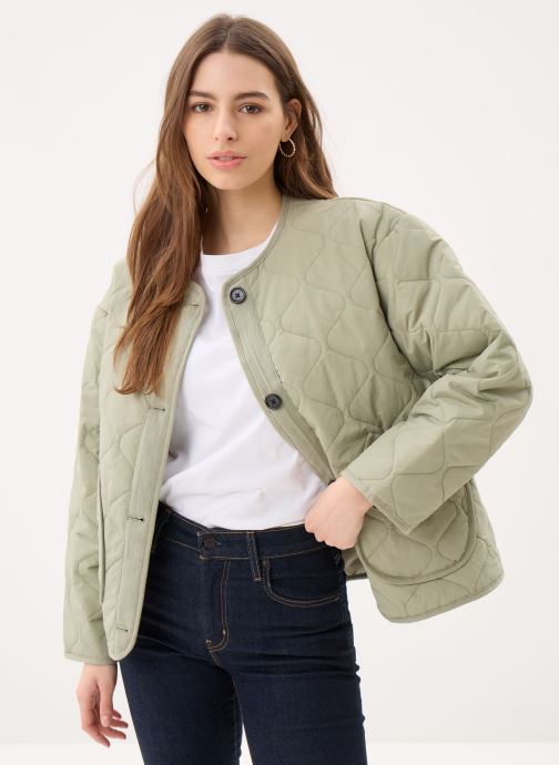MADE BY Blousons VESTE-MATELASSE3 femme vert