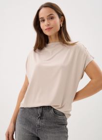 Kurzarm-T-Shirts TPLISSE damen beige MADE BY Kurzarm-T-Shirts TPLISSE damen beige SILVER GRAY