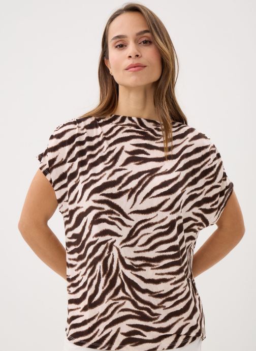 MADE BY Tee-shirts manches courtes TPLISSE femme beige