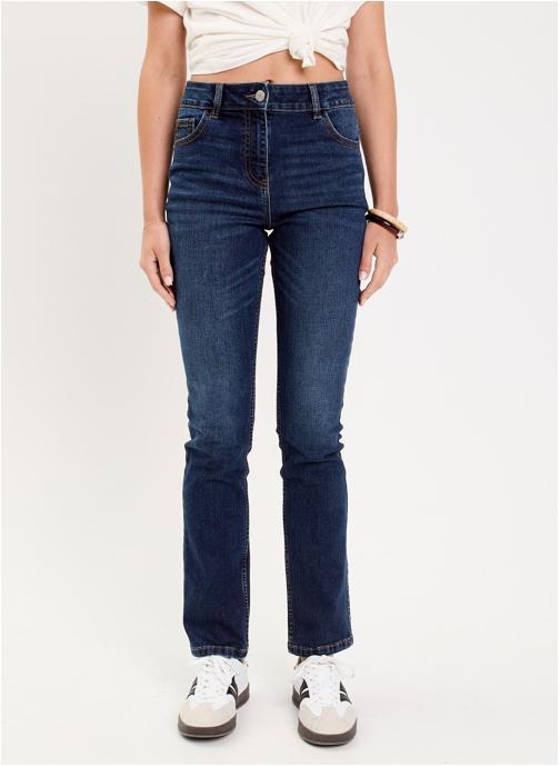 Cache Cache Jeans droit ISTANO-FRES4 femme bleu