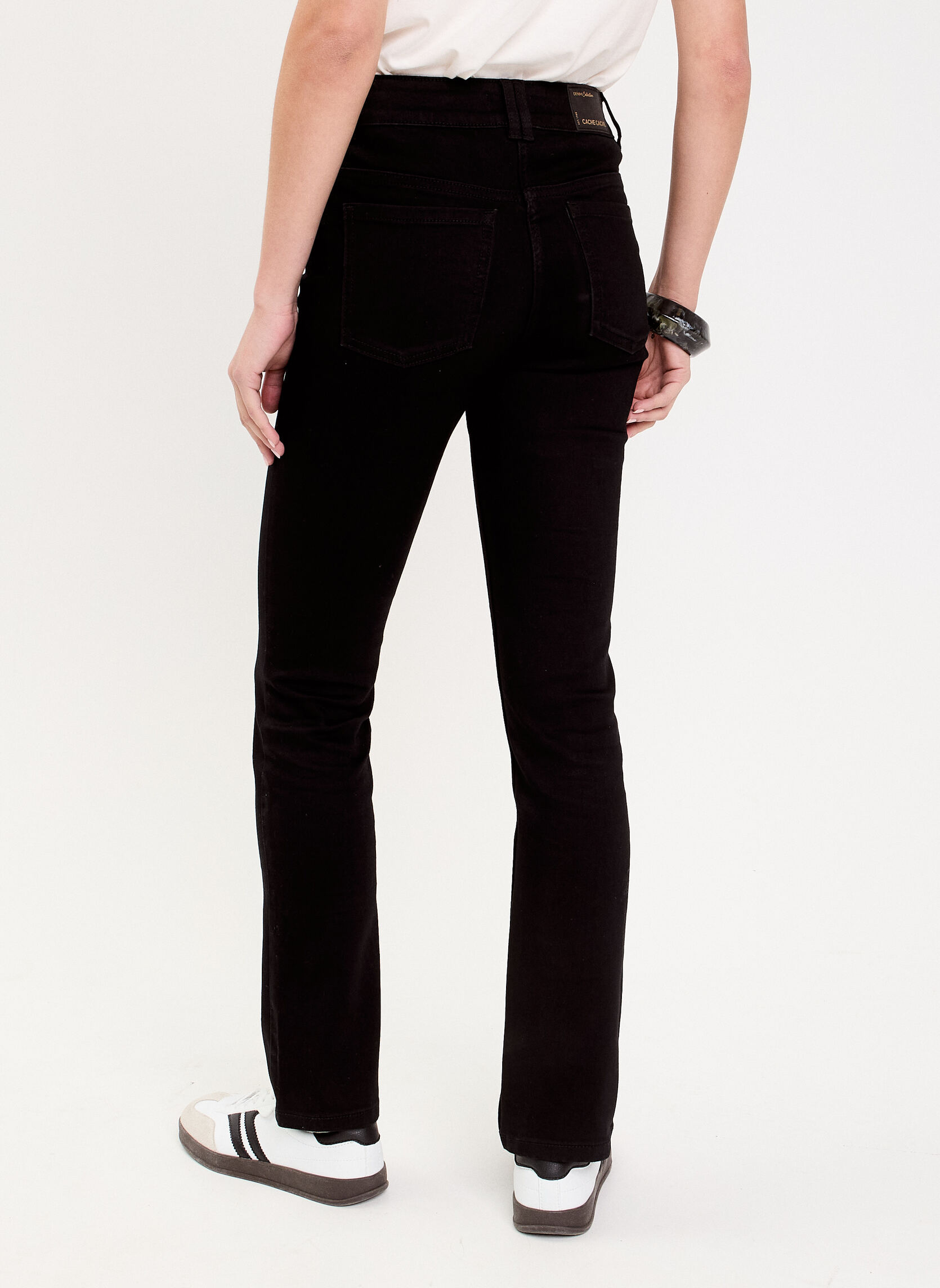 Jeans droit ISTANO-FRES4 femme noir Cache Cache Jeans droit ISTANO-FRES4 femme noir Noir