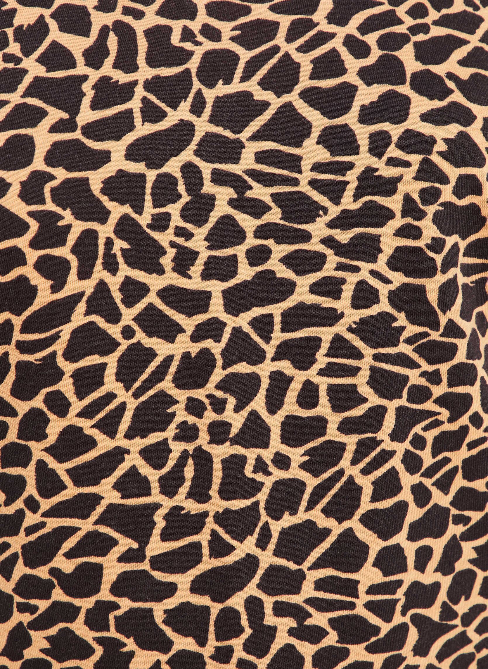 Tee-shirts manches courtes TIBRICOP femme noir Bréal Tee-shirts manches courtes TIBRICOP femme noir ANI-GIRAFON-MID-BR