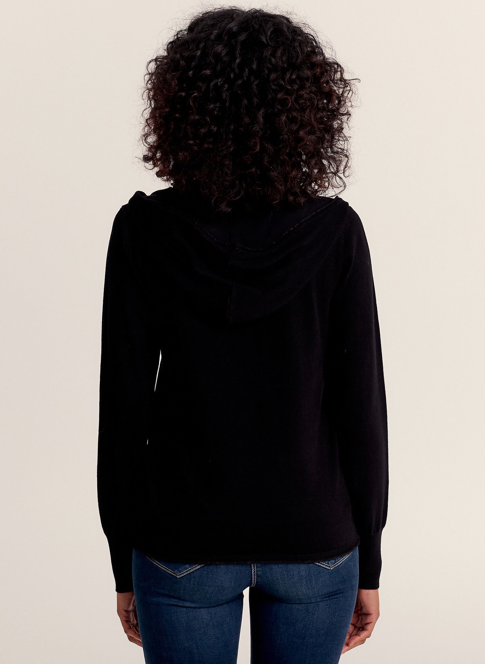 Sweats zippés MITUSWEAT femme noir Bréal Sweats zippés MITUSWEAT femme noir JET BLACK
