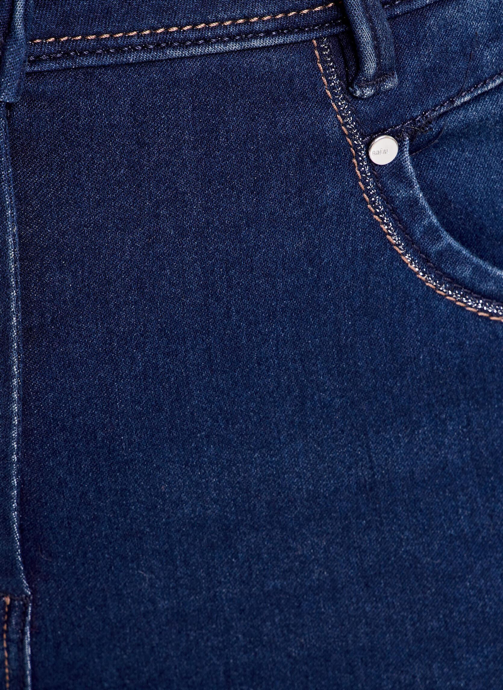 Flared jeans PEJAZDROITJ dames blauw Bréal Flared jeans PEJAZDROITJ dames blauw DENIM BRUT
