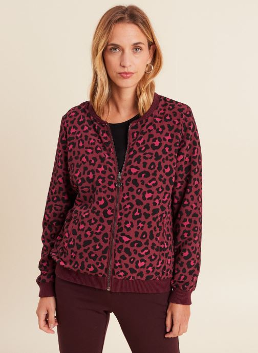 Bréal Gilets MIBOMBICHO femme bordeaux
