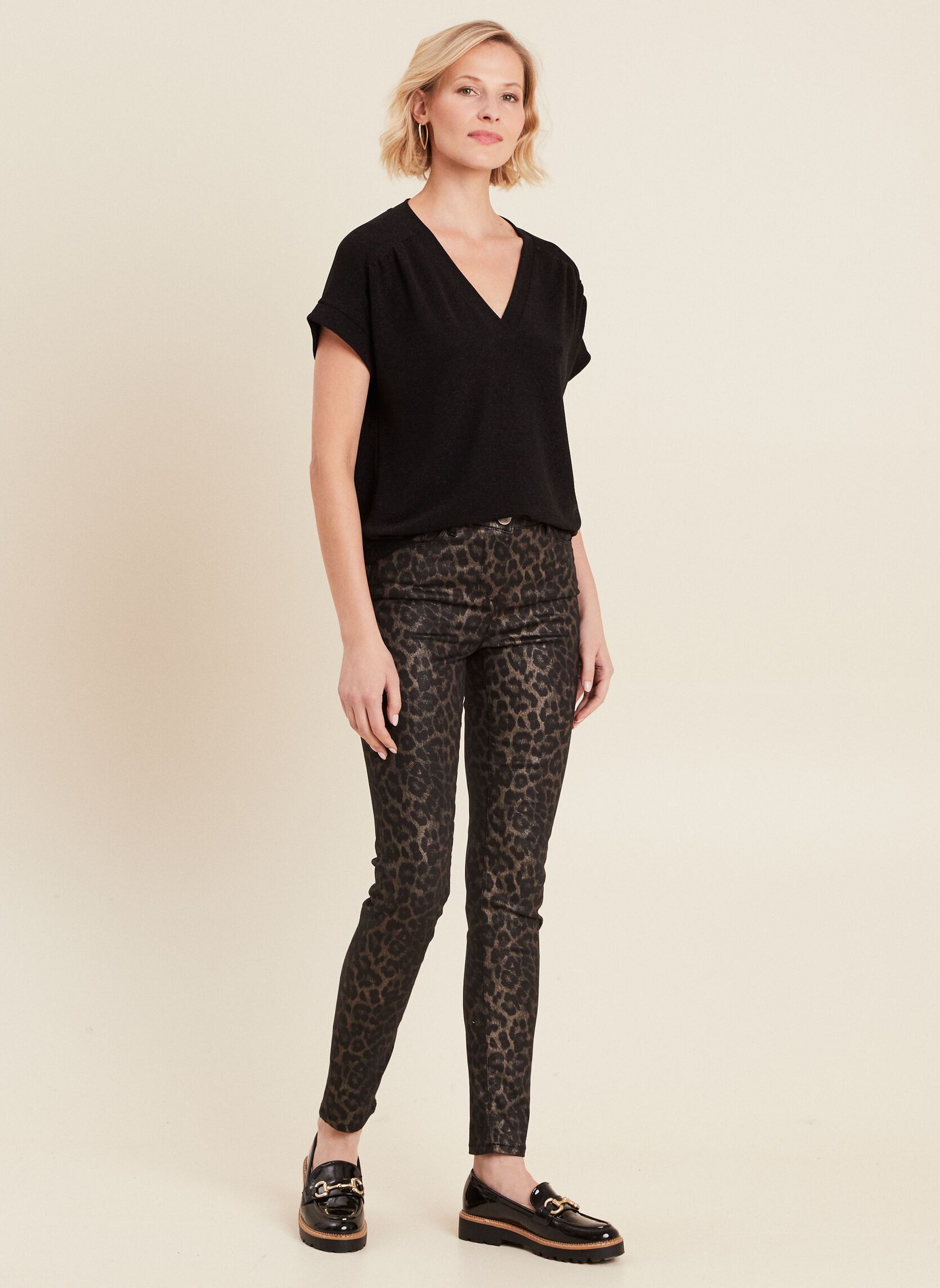 Tee-shirts manches courtes TESOLONEW femme noir Bréal Tee-shirts manches courtes TESOLONEW femme noir JET BLACK