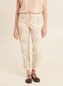 Pantalons chinos PEBATPRINT femme beige Bréal Pantalons chinos PEBATPRINT femme beige ANI-UNIPYTHON-SMALL