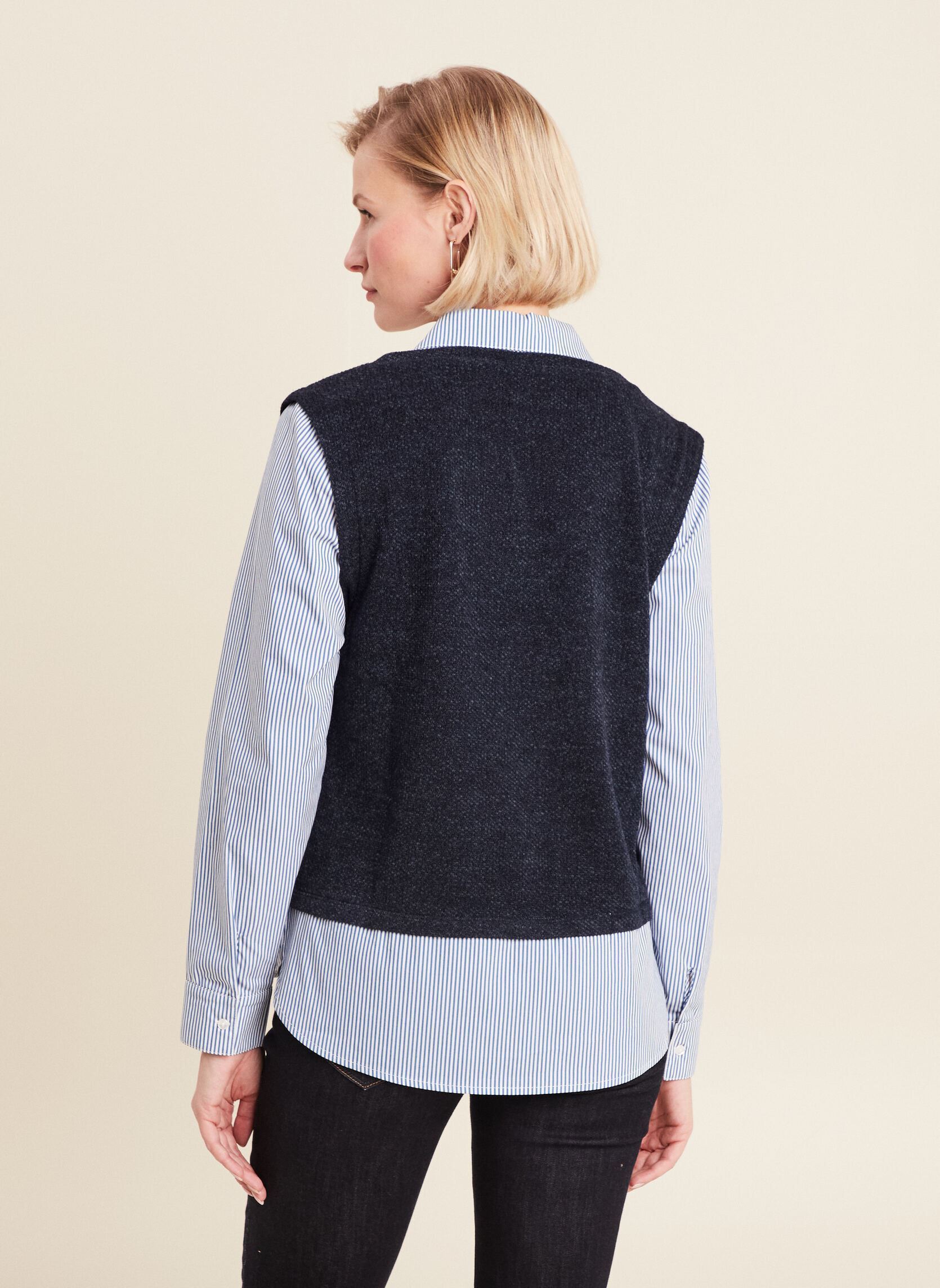 Tops TEMACLANEW femme bleu Bréal Tops TEMACLANEW femme bleu NIGHT SKY