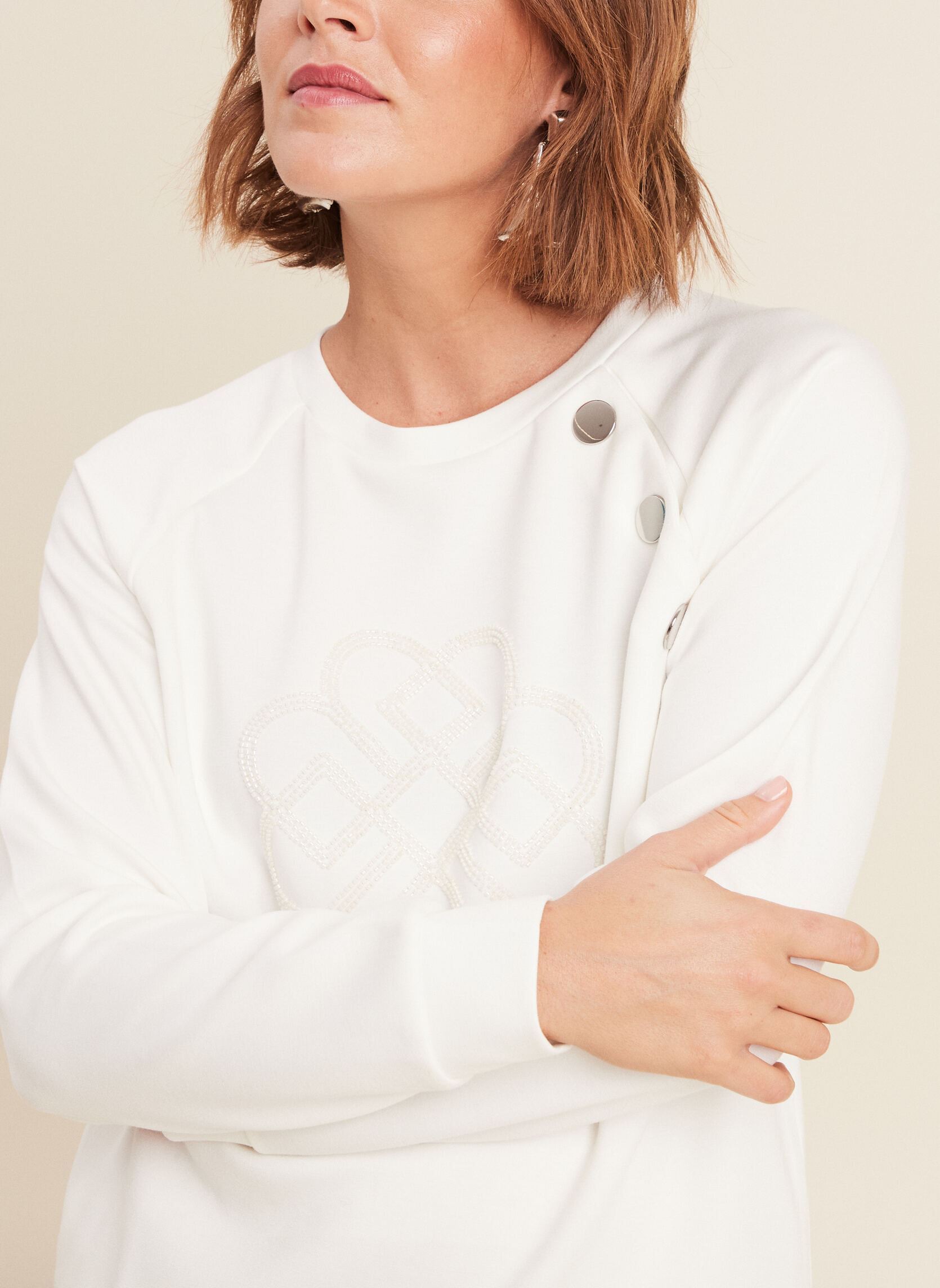 Tee-shirts manches longues TINEOFOR femme blanc Bréal Tee-shirts manches longues TINEOFOR femme blanc COCONUT MILK