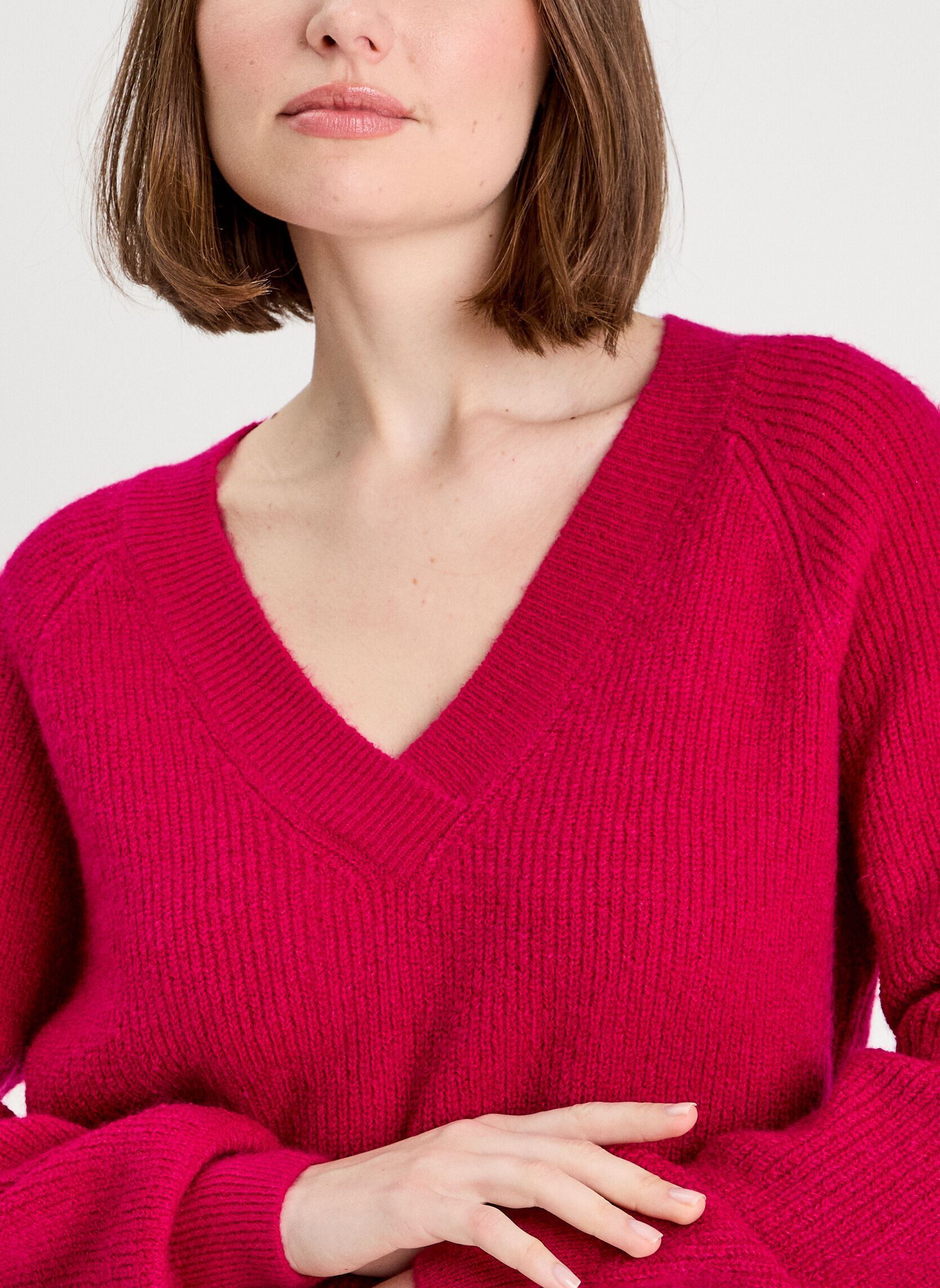 Pulls COOLPULLV femme rose Cache Cache Pulls COOLPULLV femme rose ROSE FUCHSIA