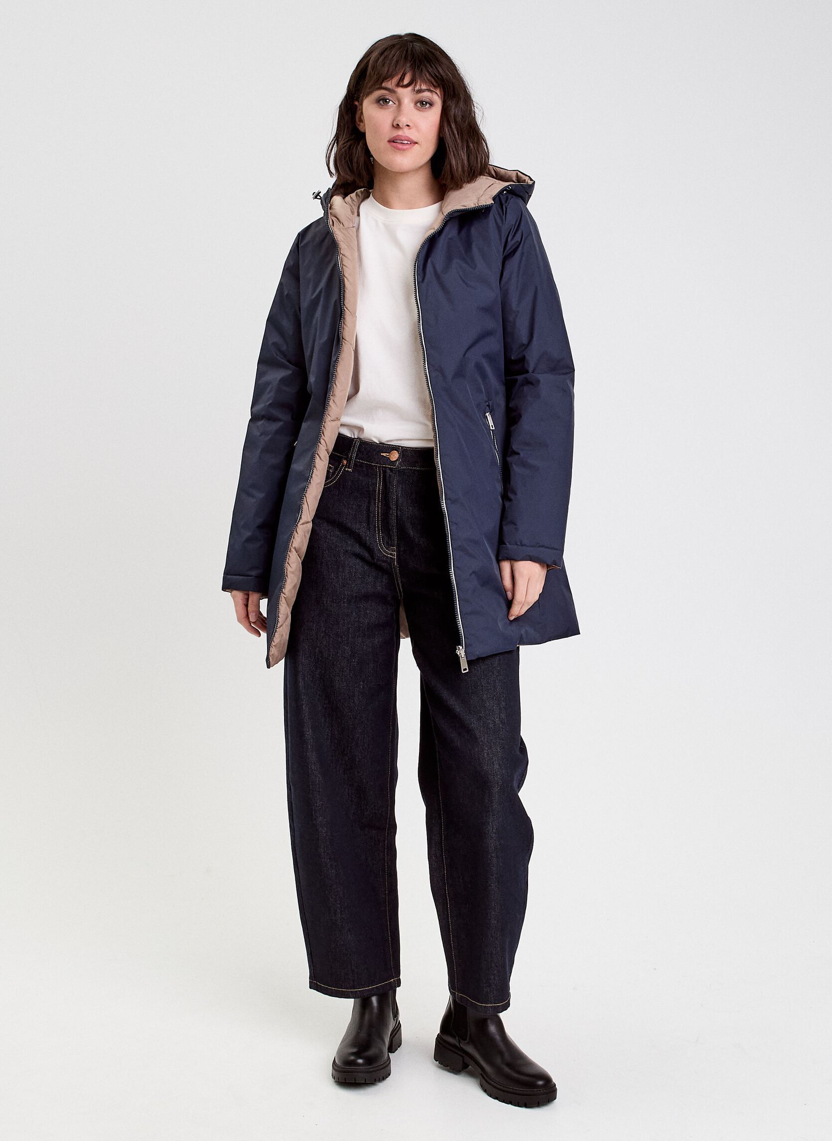 Parkas DOUREVERSE femme bleu Cache Cache Parkas DOUREVERSE femme bleu SKY CAPTAIN