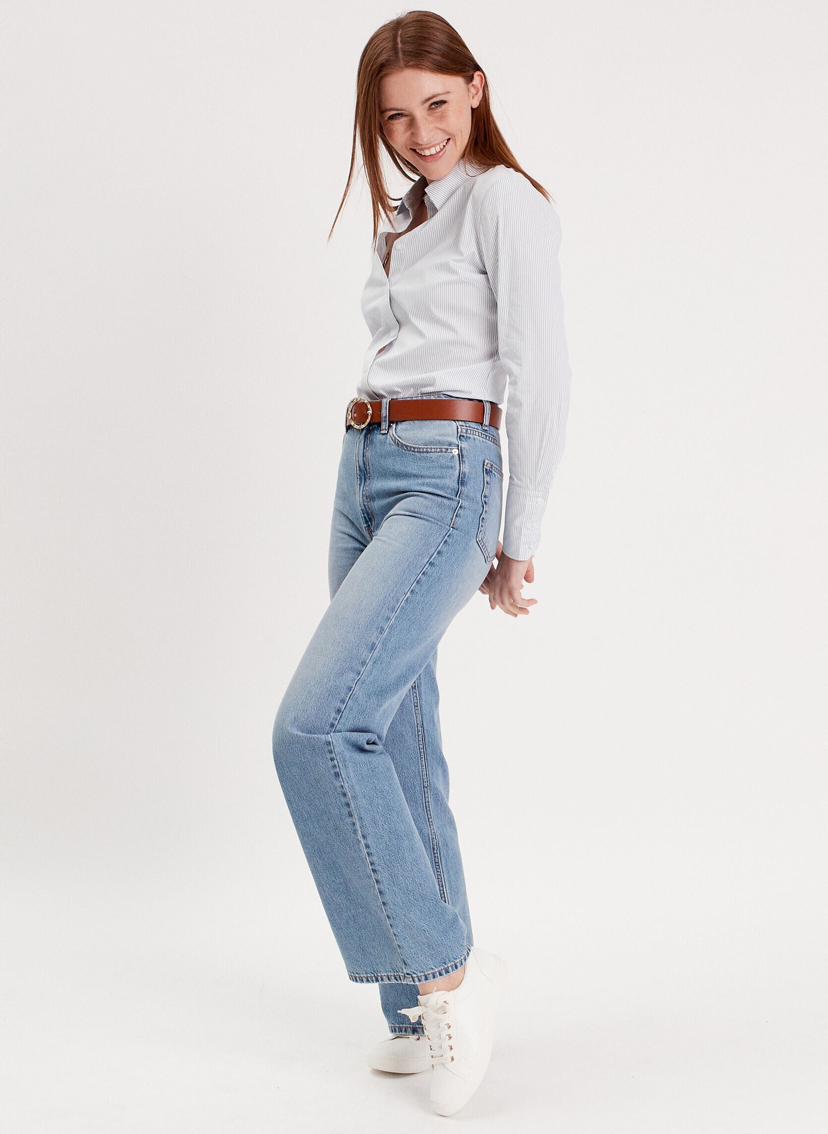 Jeans diritti DELHO-LOTY2 donna blu Cache Cache Jeans diritti DELHO-LOTY2 donna blu DENIM DOUBLE STONE