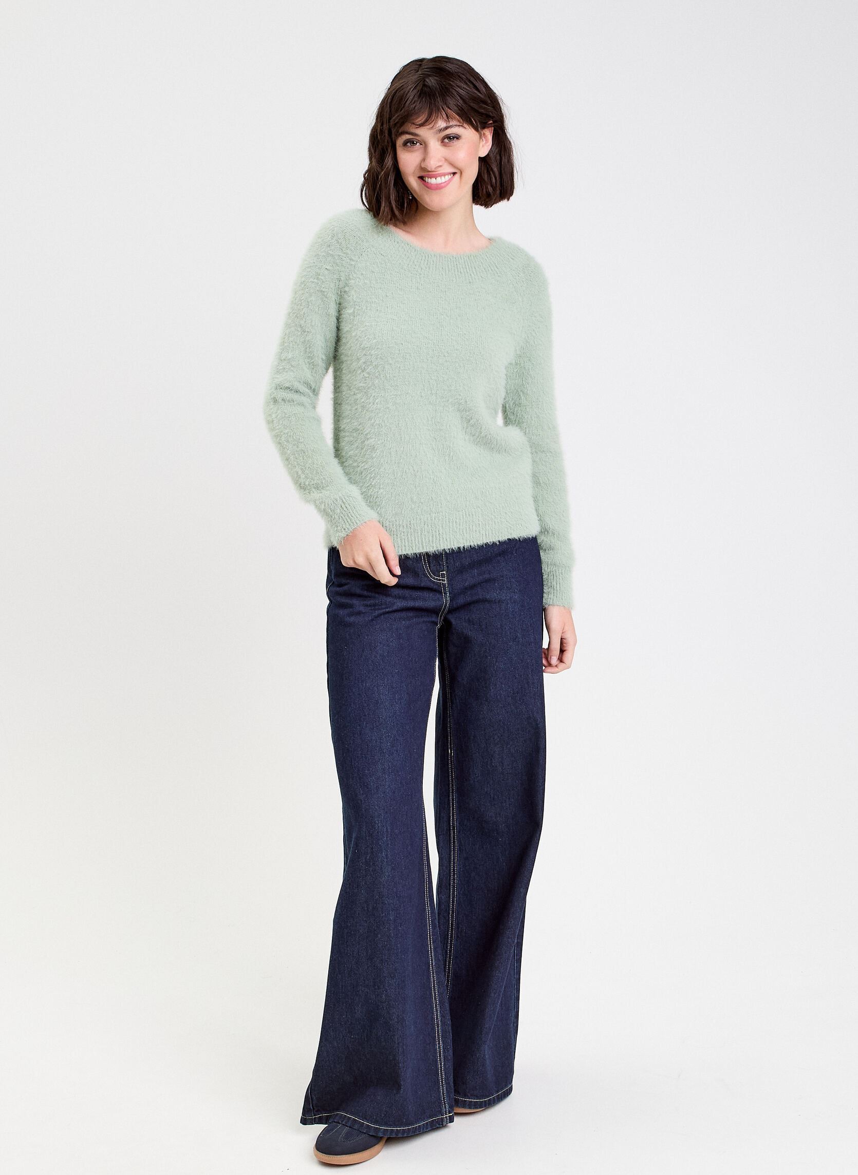Pulls BASICMASHA femme vert Cache Cache Pulls BASICMASHA femme vert FROSTY GREEN