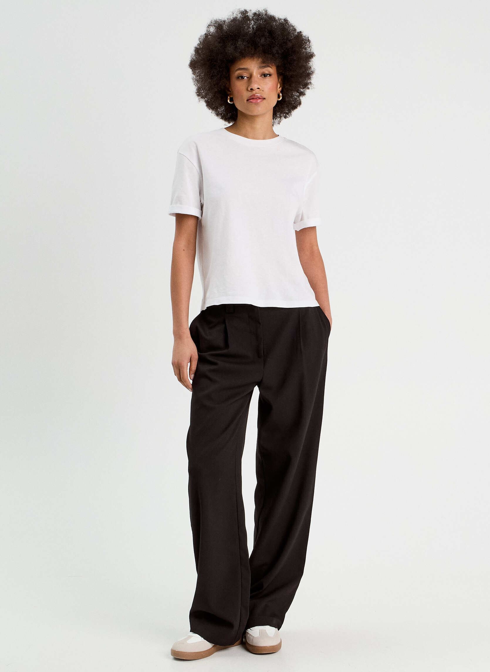 Pantalons droit CITYDART femme noir Cache Cache Pantalons droit CITYDART femme noir JET BLACK