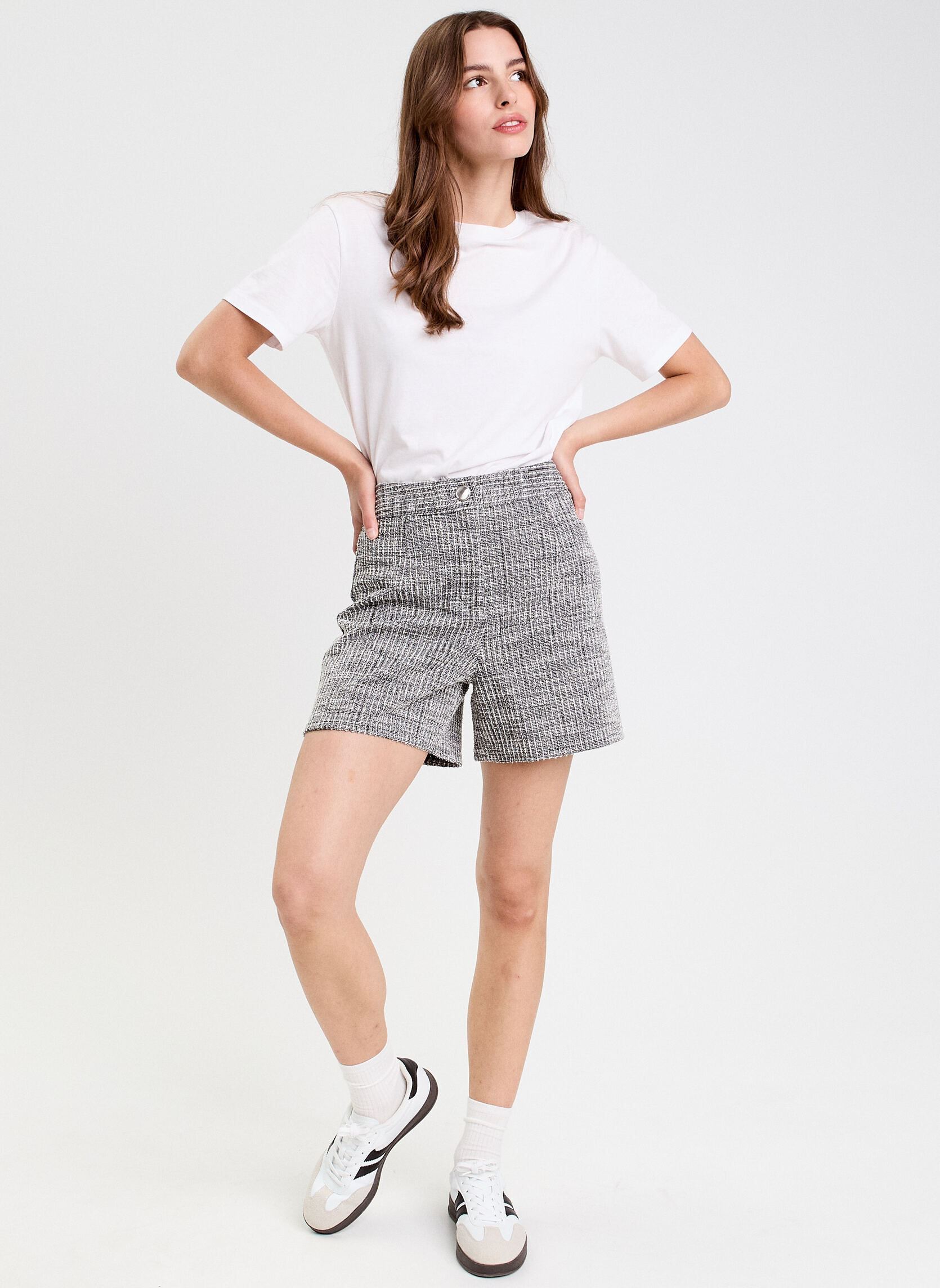 Shorts SHOTWEED25 damen grau Cache Cache Shorts SHOTWEED25 damen grau TISS-TWEEDACT-GR