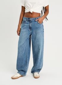 Rechte jeans / Straight Leg Jeans DELBA-BAGG dames blauw Cache Cache Rechte jeans / Straight Leg Jeans DELBA-BAGG dames blauw DENIM DOUBLE STONE