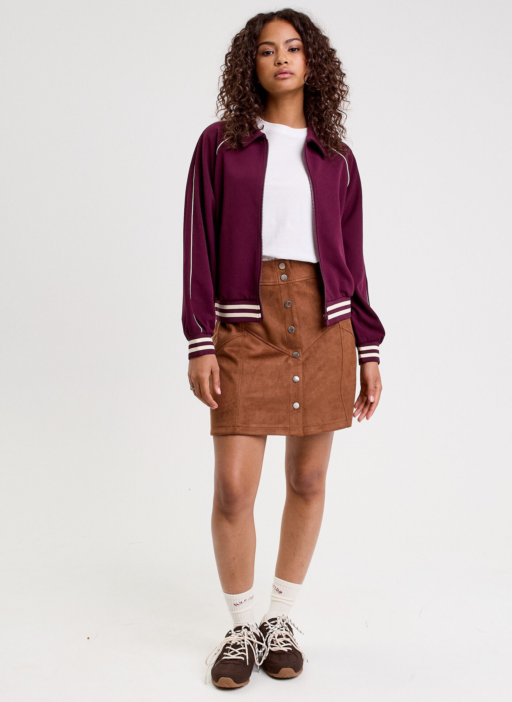 Jupes courtes JUSUPATCHUNI femme marron Cache Cache Jupes courtes JUSUPATCHUNI femme marron EMPERADOR