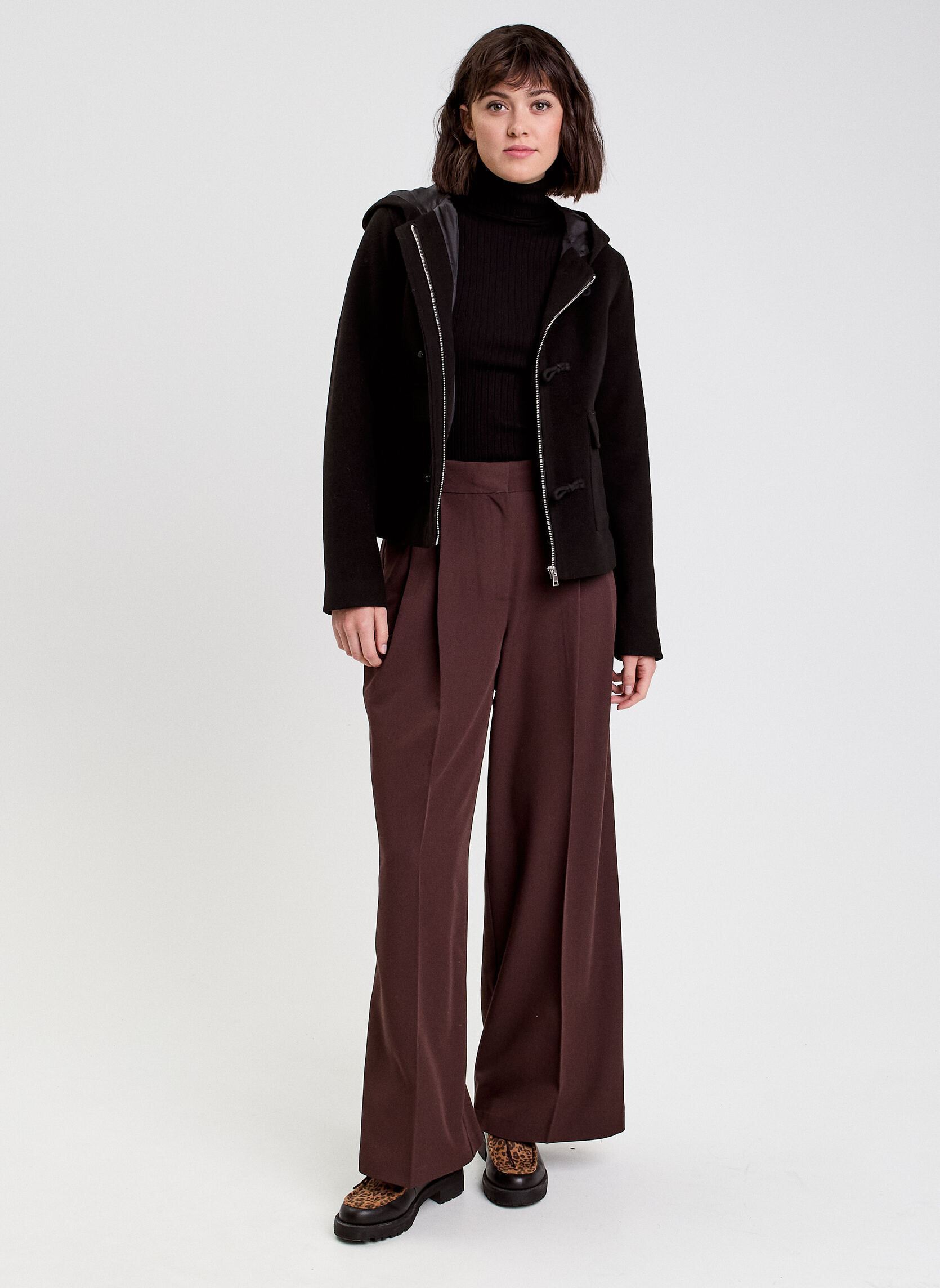 Pulls CHAUSSROUREV femme noir Cache Cache Pulls CHAUSSROUREV femme noir JET BLACK