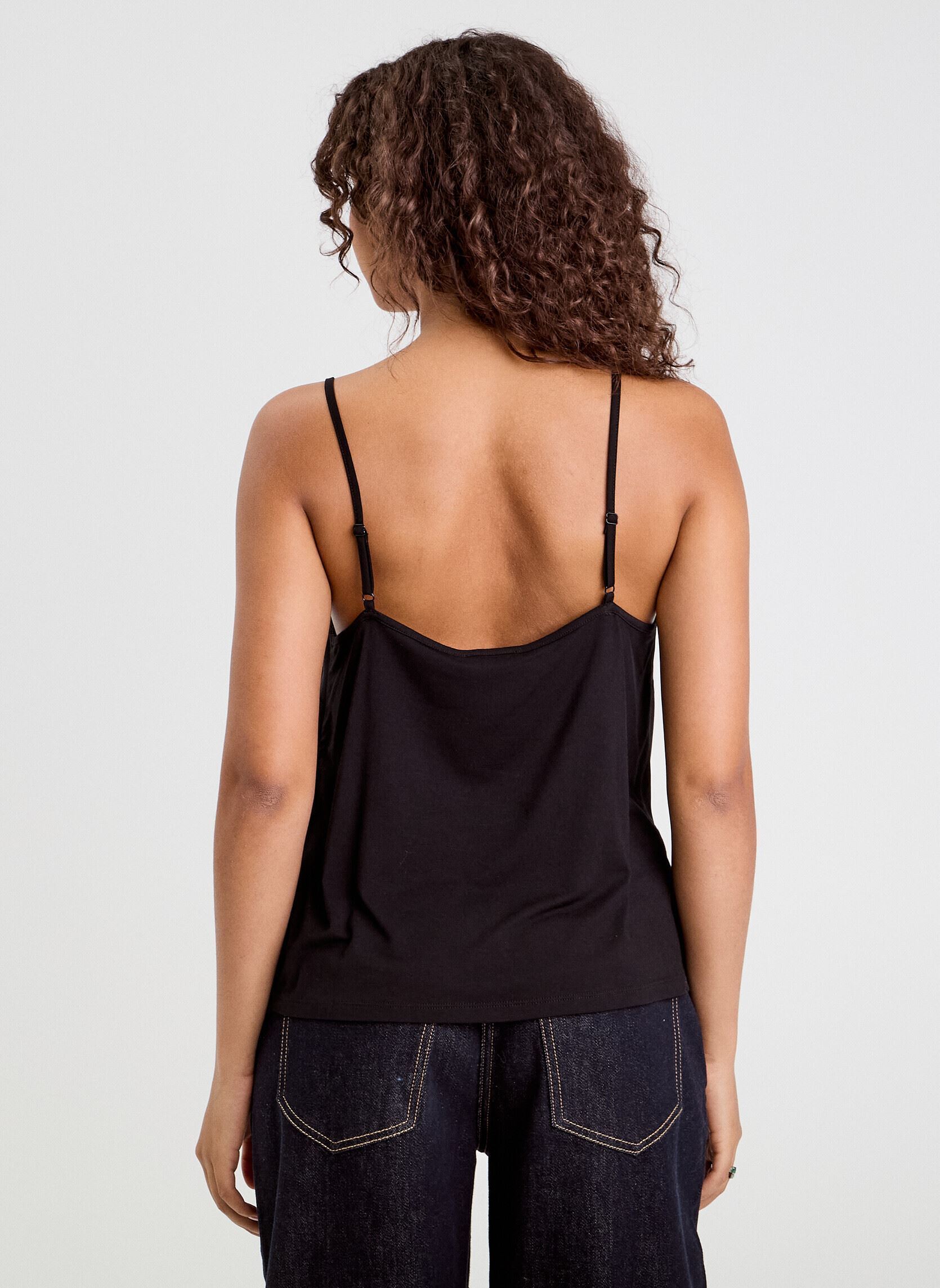 Tops DEBLINGERI damen schwarz Cache Cache Tops DEBLINGERI damen schwarz JET BLACK