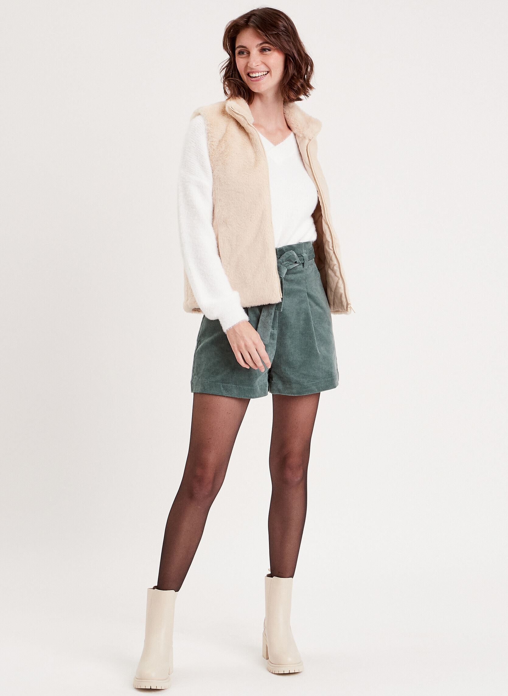 Chalecos DOUFOUB mujer blanco Cache Cache Chalecos DOUFOUB mujer blanco Ecru