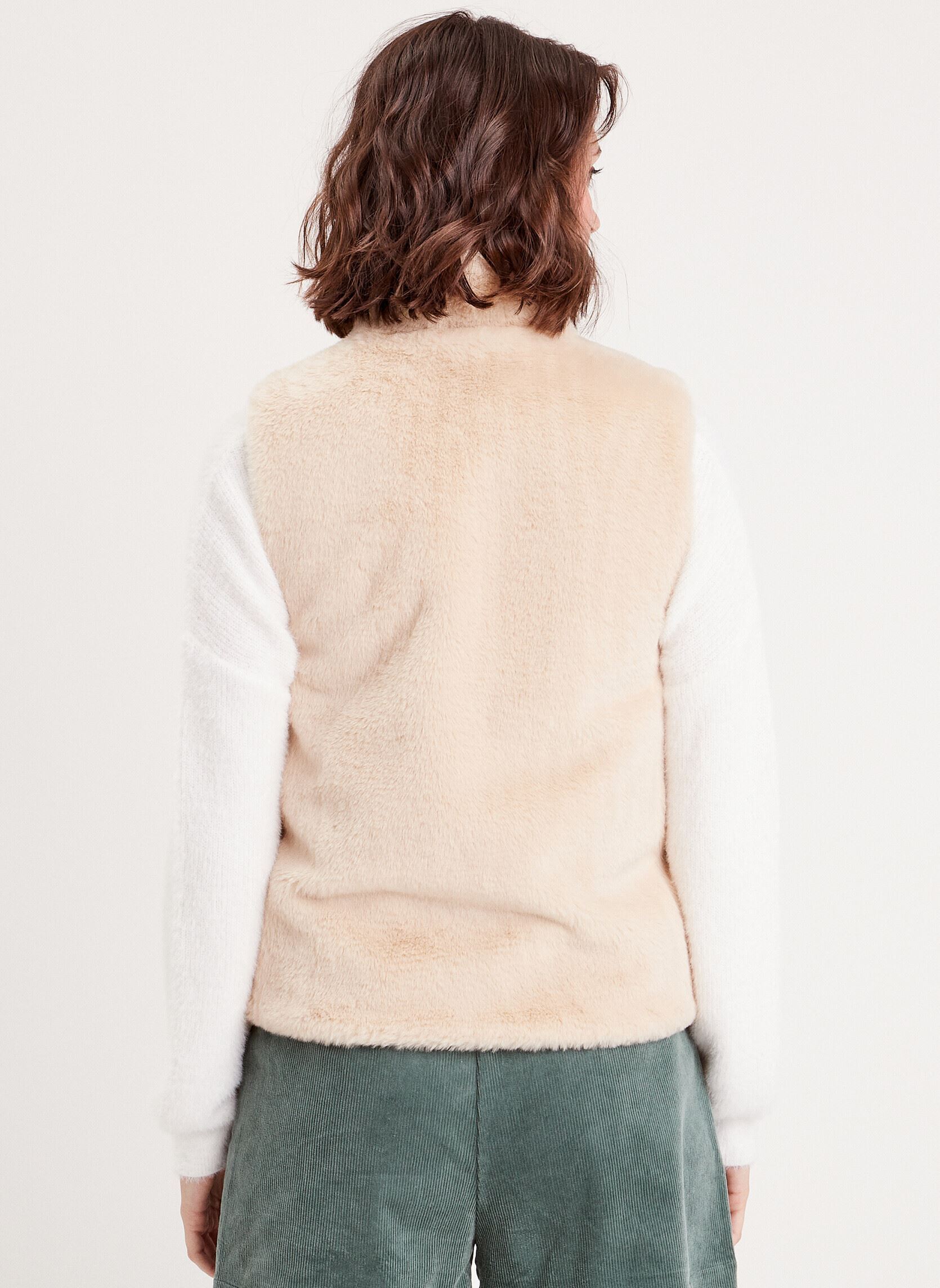 Chalecos DOUFOUB mujer blanco Cache Cache Chalecos DOUFOUB mujer blanco Ecru