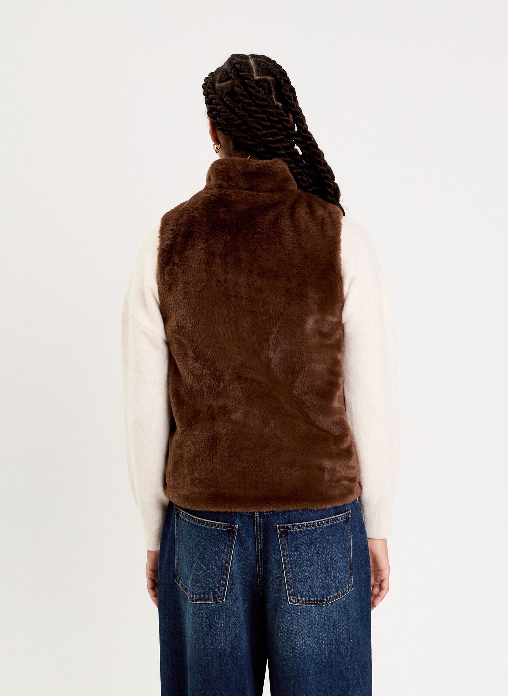 Westen DOUFOUB damen braun Cache Cache Westen DOUFOUB damen braun COCOA