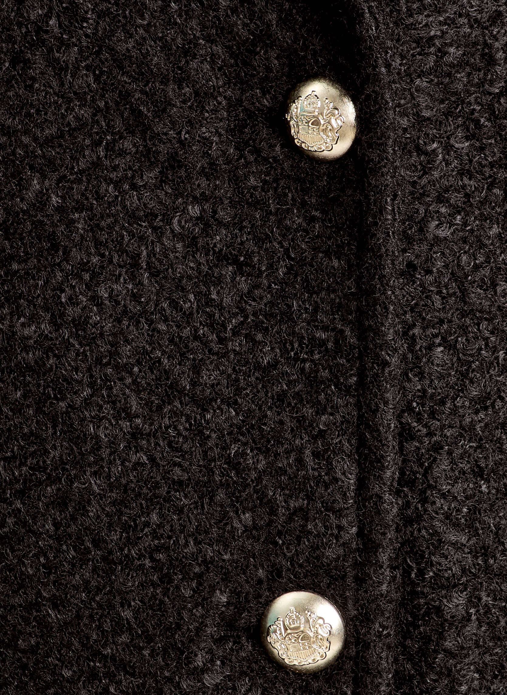 Manteaux classiques CABANBOUCLE femme noir Cache Cache Manteaux classiques CABANBOUCLE femme noir JET BLACK