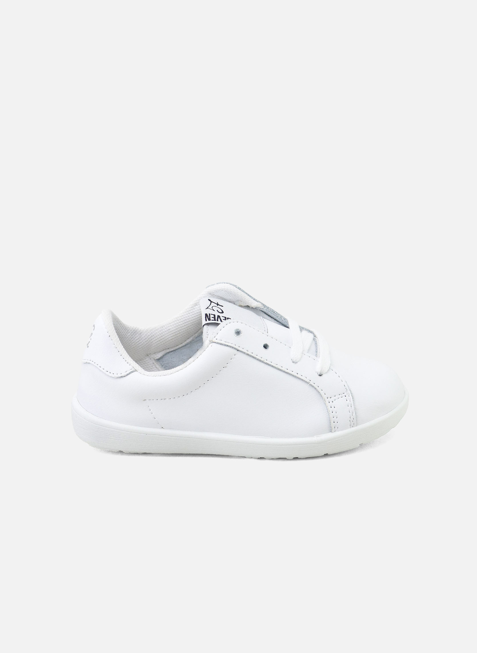 Baskets basses Baskets cuir AG61110B-BYCASS-BLANCO Blanco garçon blanc Eli 1957 Baskets basses Baskets cuir AG61110B-BYCASS-BLANCO Blanco garçon blanc Blanc