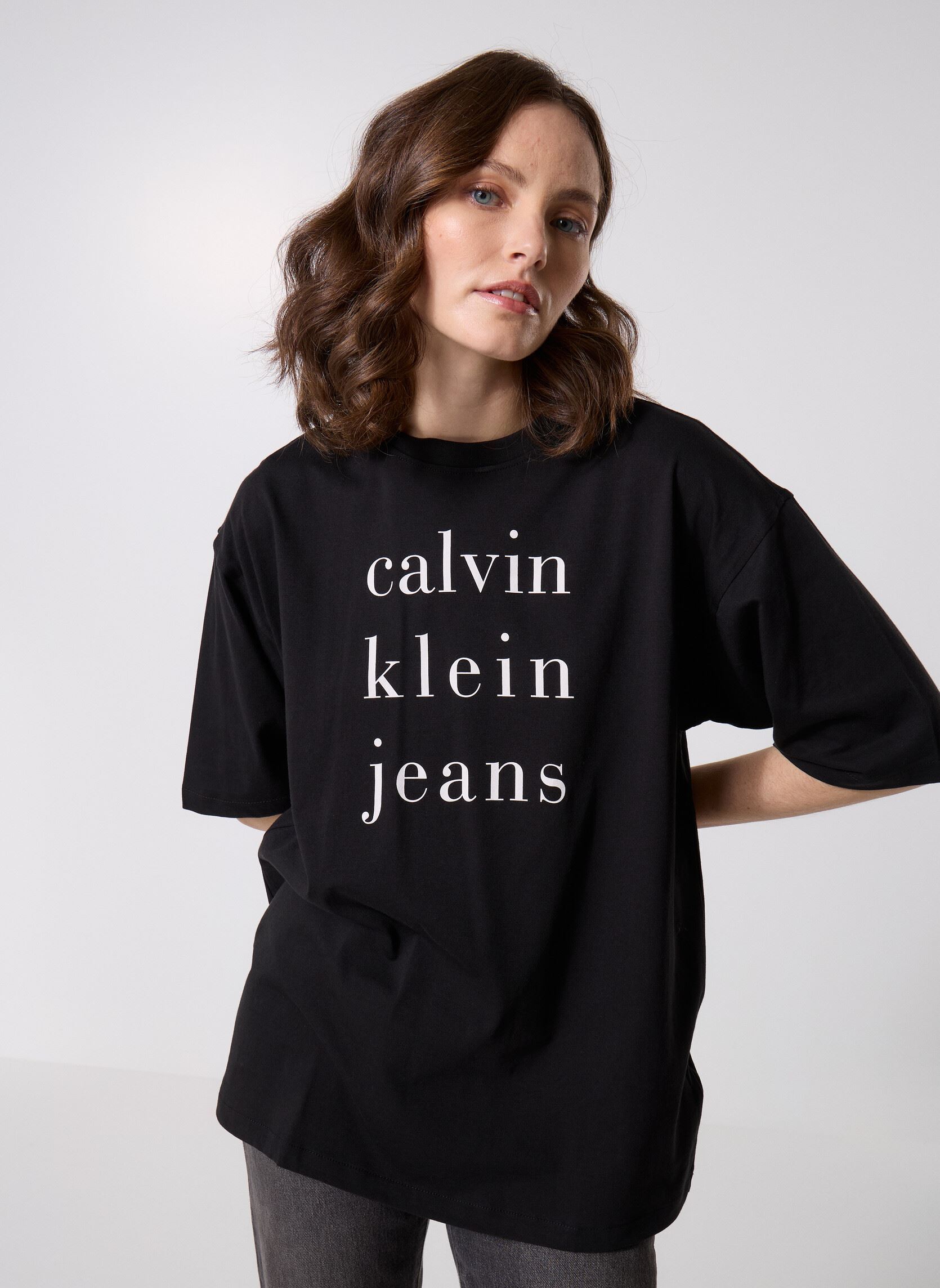 T shirt Calvin Klein Jeans SS CKJ LOGO TEE EU
