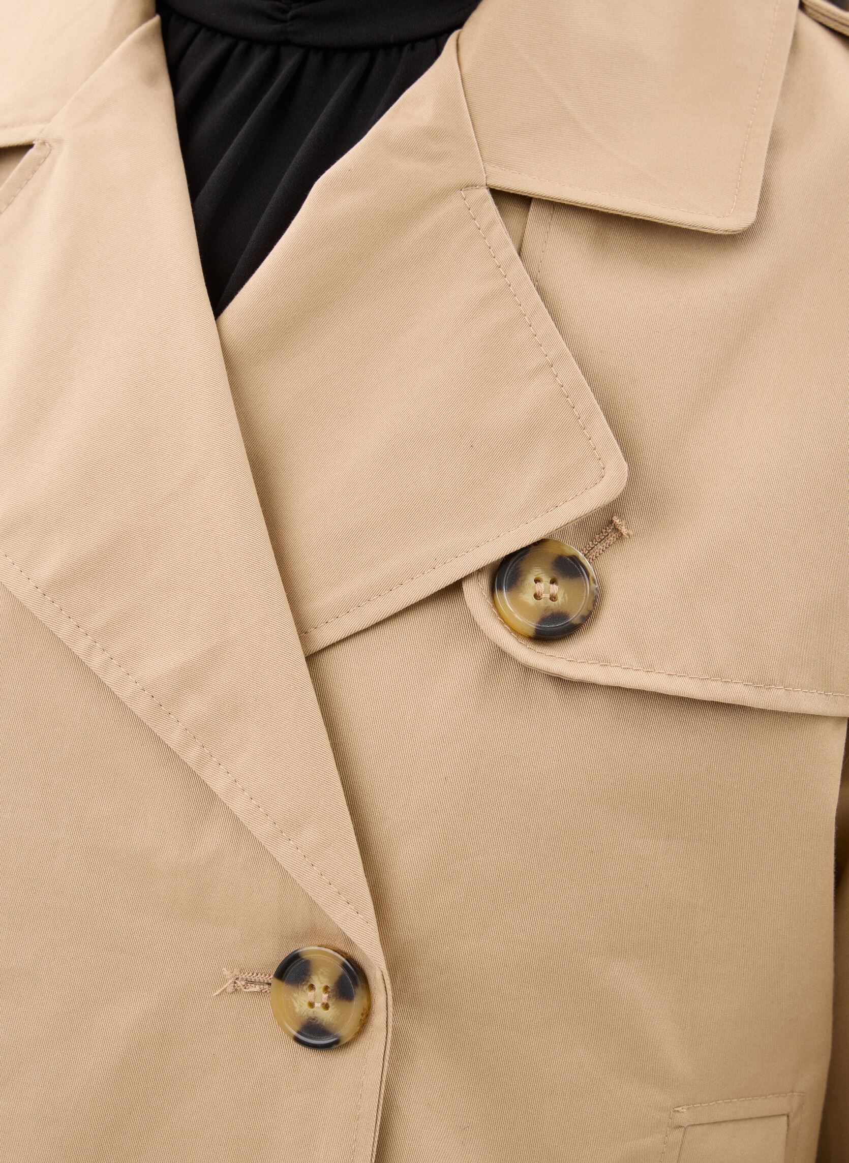 Trench-coats TRENCH-COURT1 femme beige MADE BY Trench-coats TRENCH-COURT1 femme beige Beige