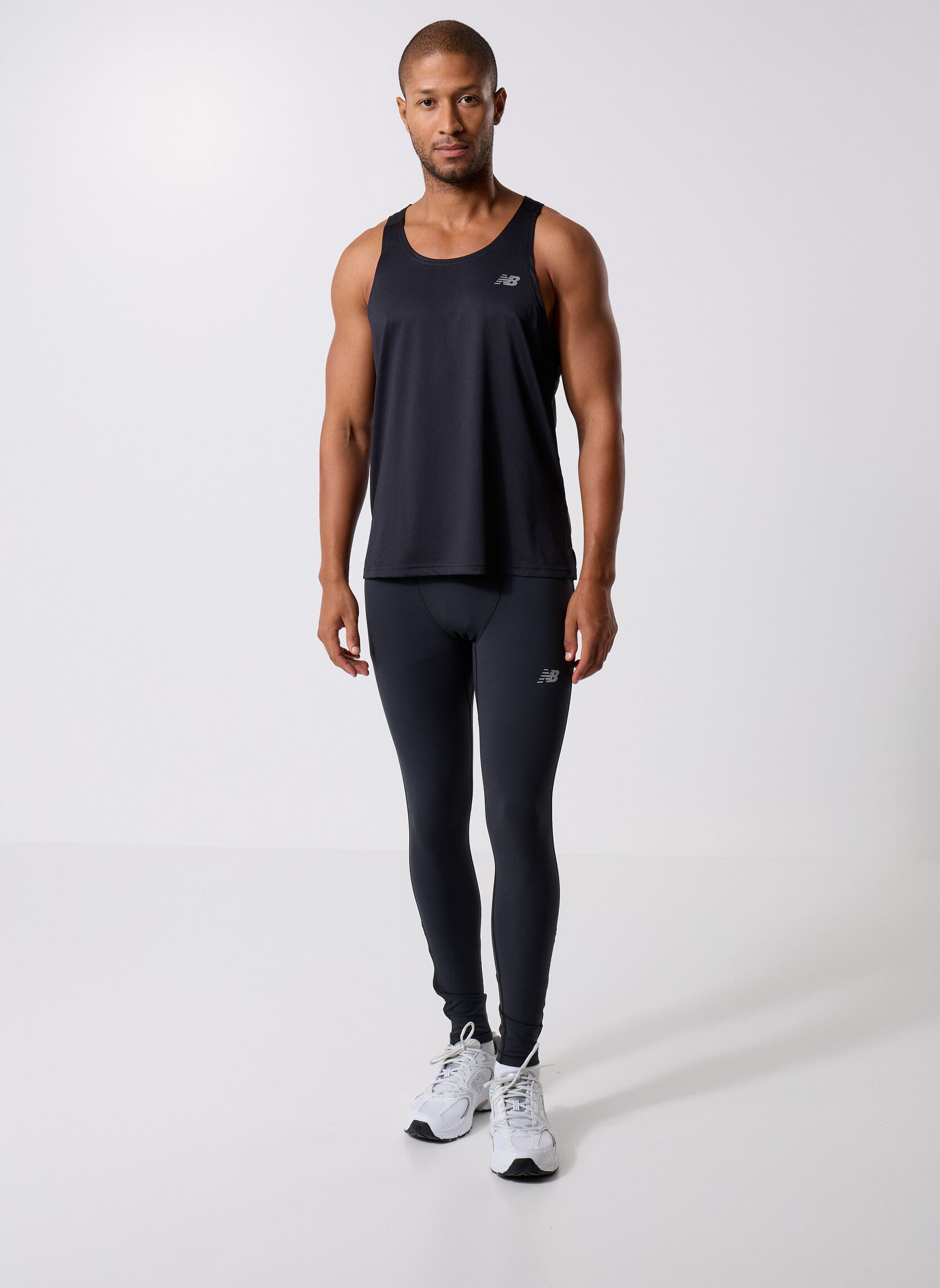Joggings NB Sleek Tight homme noir New Balance Joggings NB Sleek Tight homme noir Black